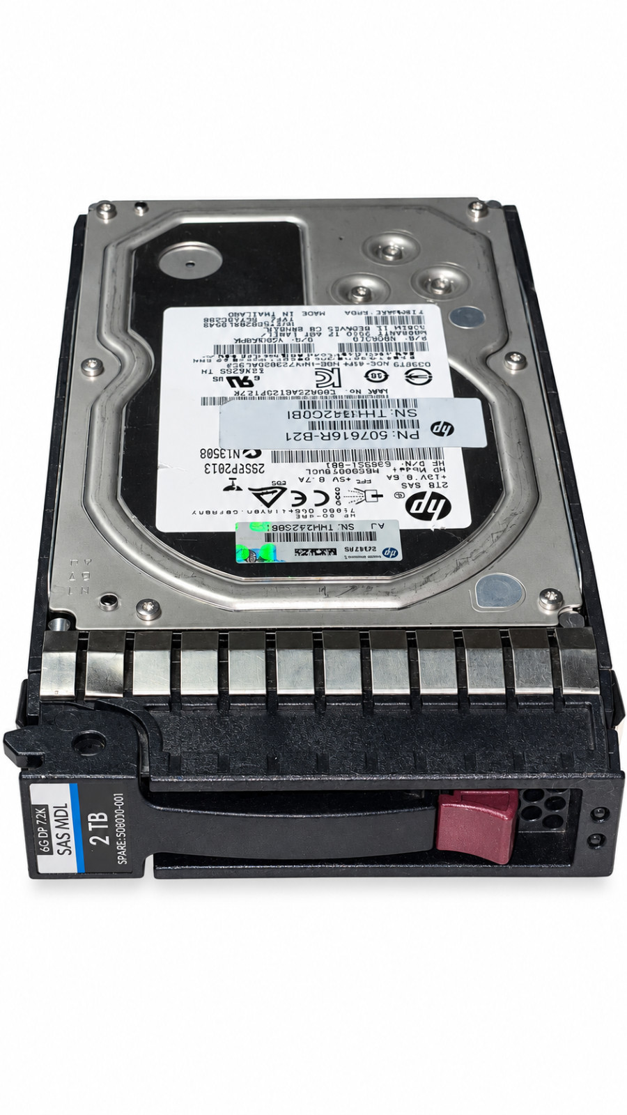 2TB HP 507616R-B21 7200RPM 64MB SAS-2 3.5'' Hard Drive For Server 638521-001