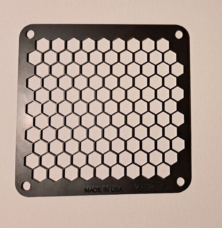 120mm Fan Grill Ultra Thin Ultra Flow Honeycomb Low Profile