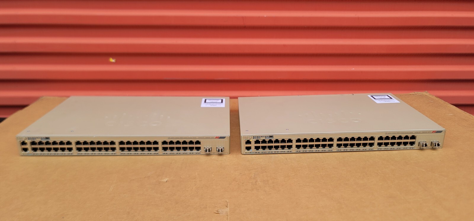 Lot Of 2   CISCO C6800IA-48TD Catalyst  Instant Access Data Switch
