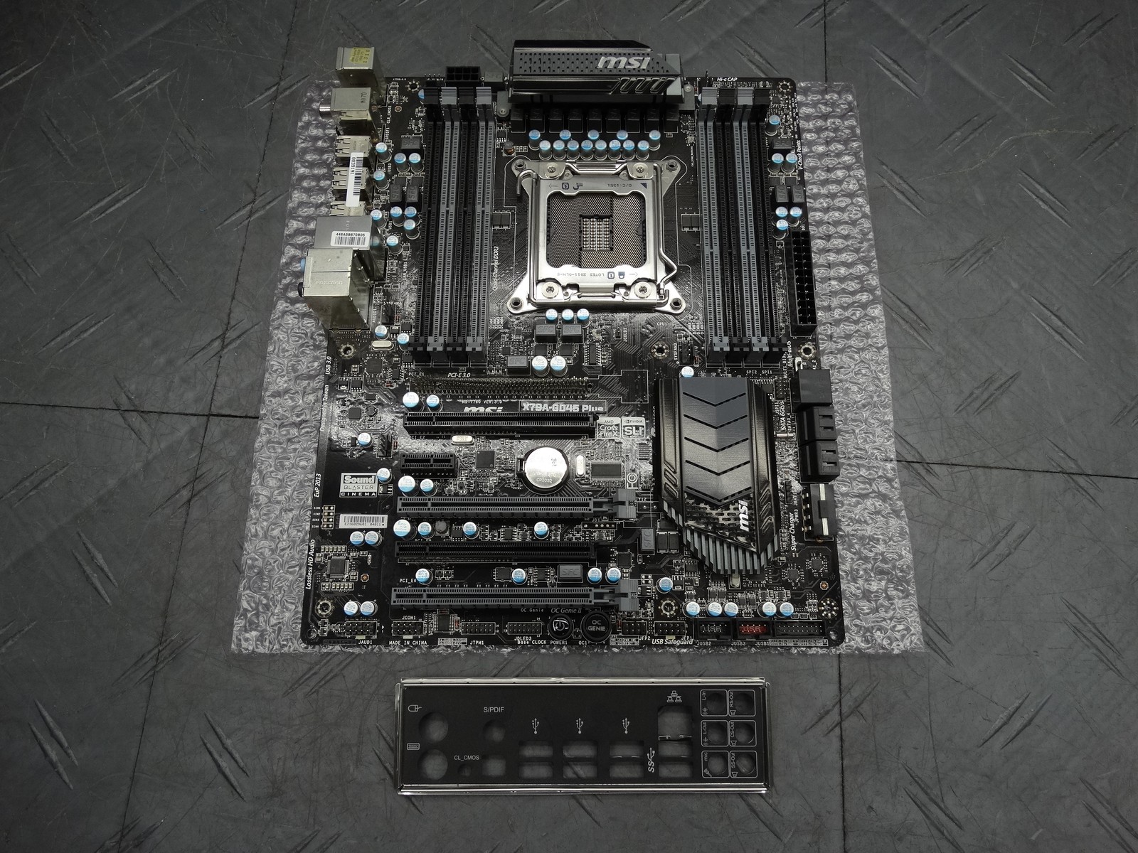 MSI X79A-GD45 Plus motherboard X79 LGA2011 8*DDR3 64G ATX