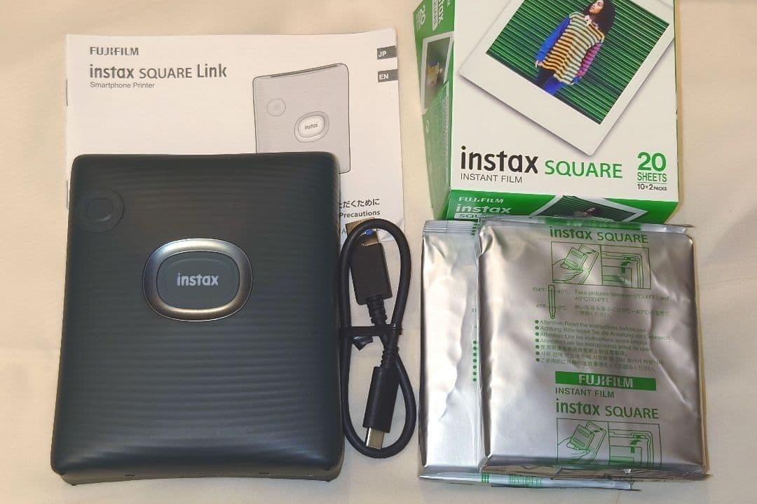 FUJIFILM instax SQUARE Link Smartphone Photo Printer