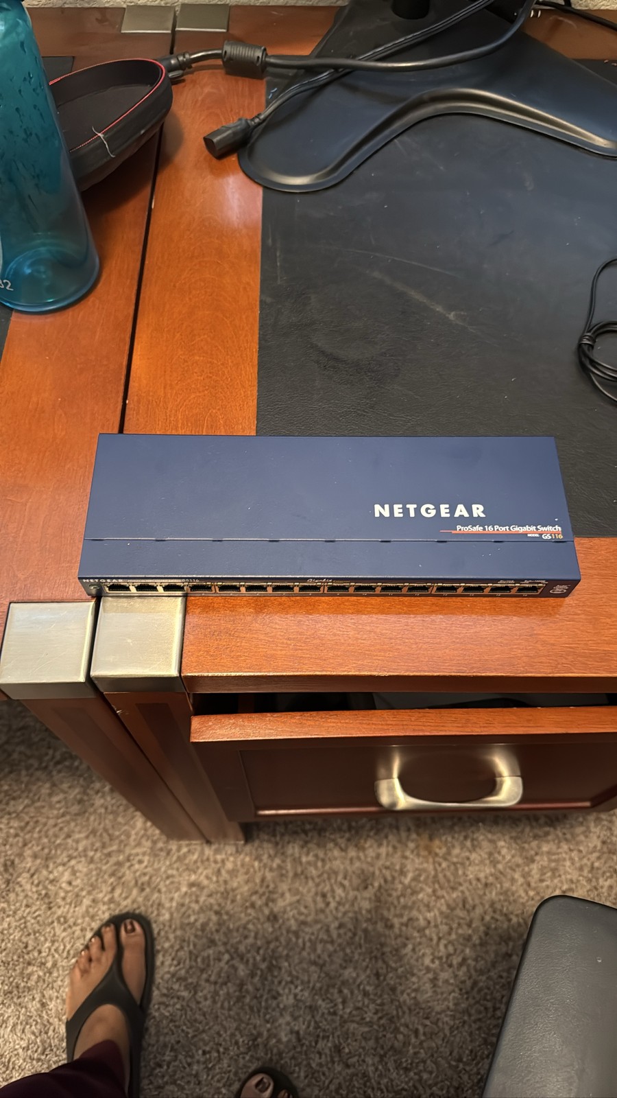 NETGEAR ProSafe 16 Port Gigabit Ethernet Switch GS116 V2