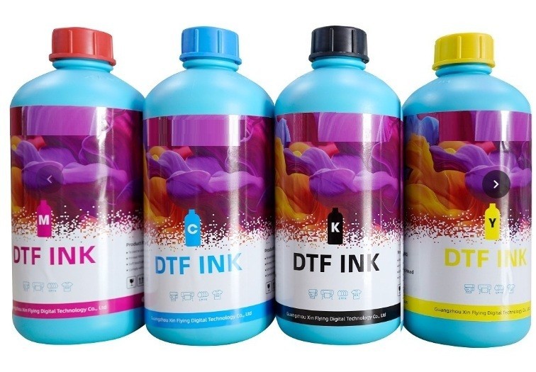 4 x PREMIUM QUALITY COMPATIBLE DTF BULK INK REFILL FOR EPSON (4,000ML C-Y-M-K)