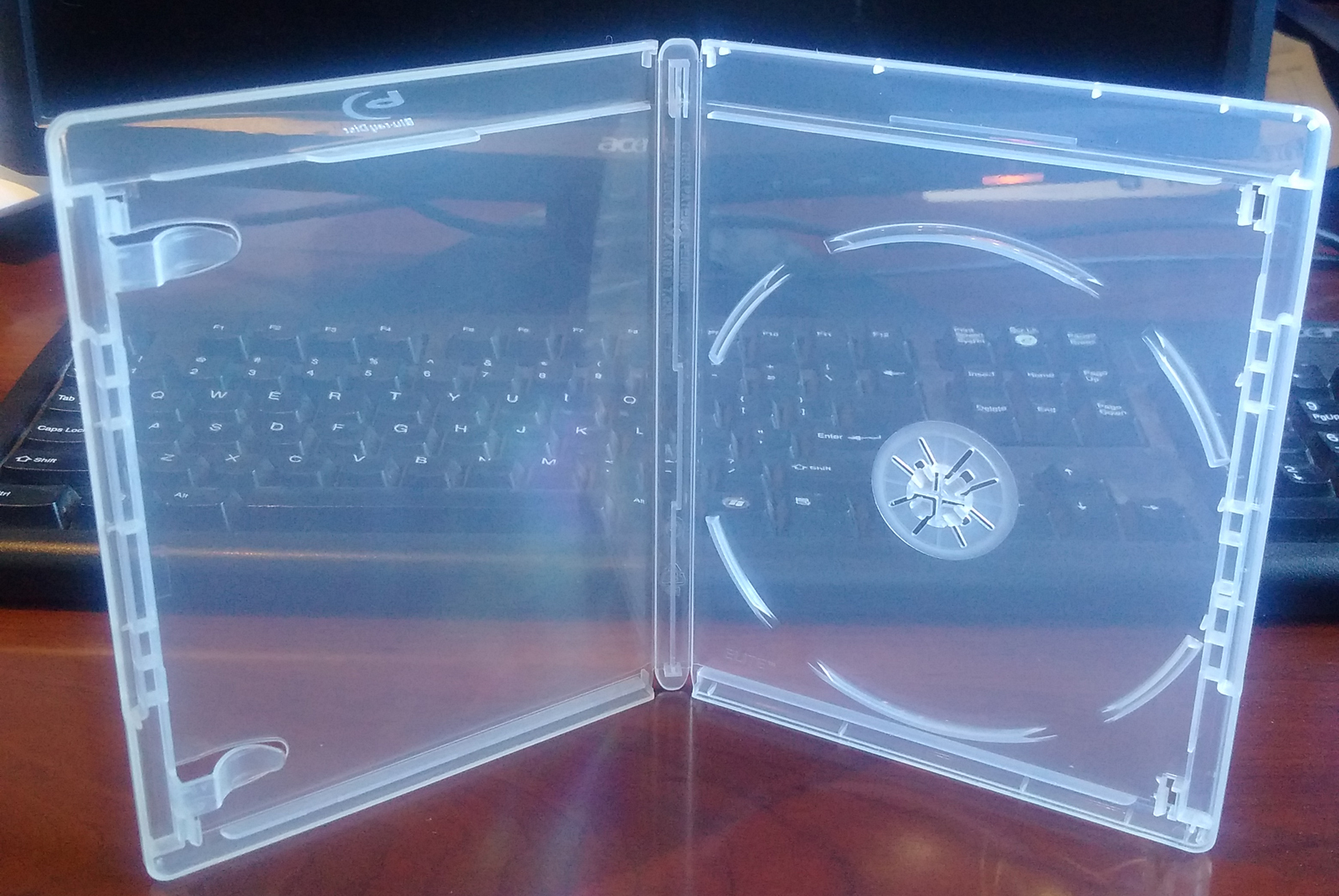New 10 Pk CLEAR 12.5 mm VIVA ELITE Blu-Ray Case Single 1 Disc Storage Holder 