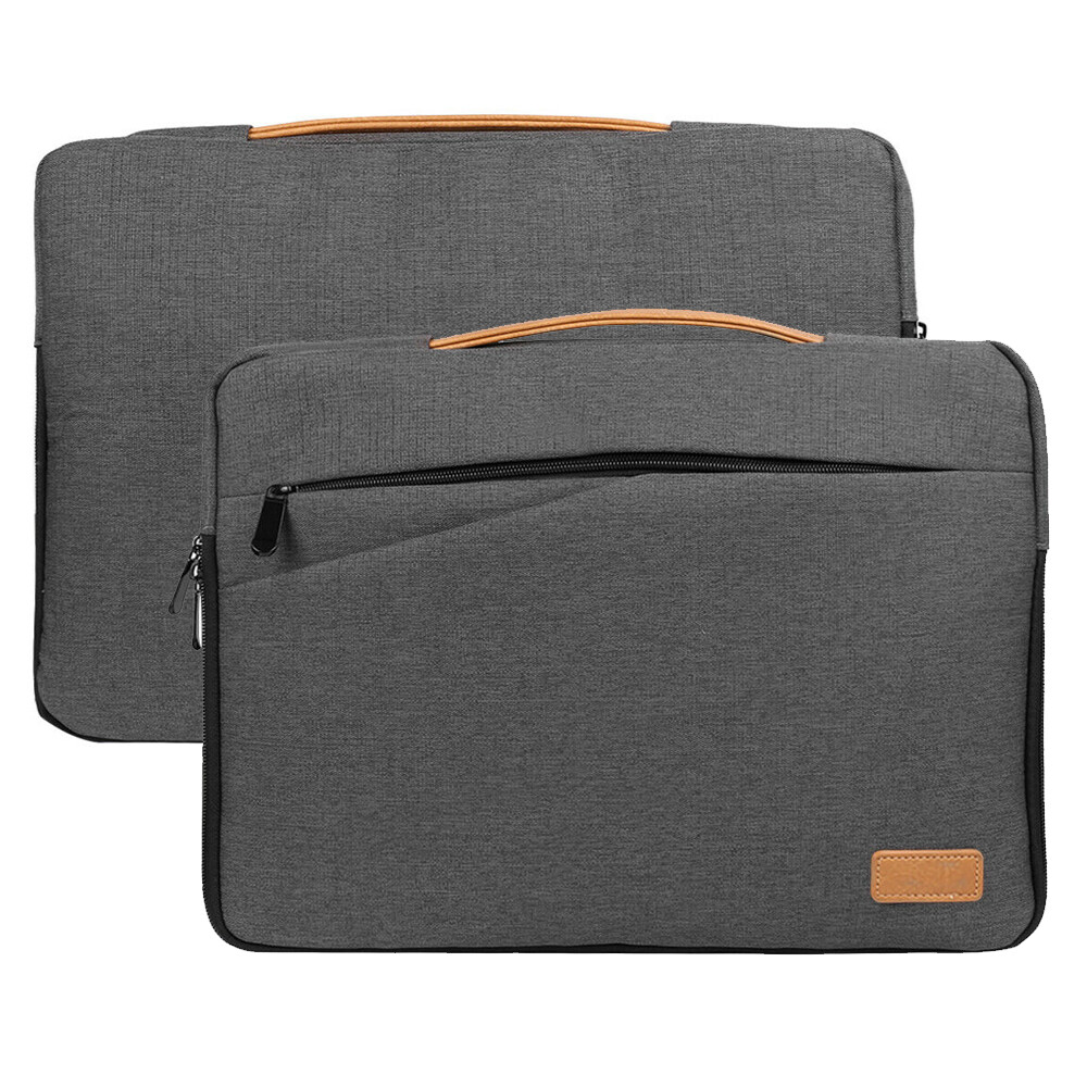 Gray Nylon Neoprene Laptop Protective Case For 13" Samsung Galaxy Tab S9+ / S8+