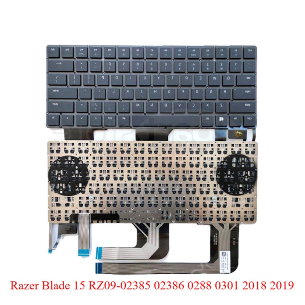 1pc For Razer Blade 15 RZ09-02385 02386 0288 0301 2018 2019 Keyboard Backlit New
