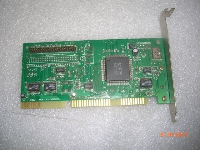Creative Labs CT1870 16 Bit ISA IDE CD ROM Controller Card