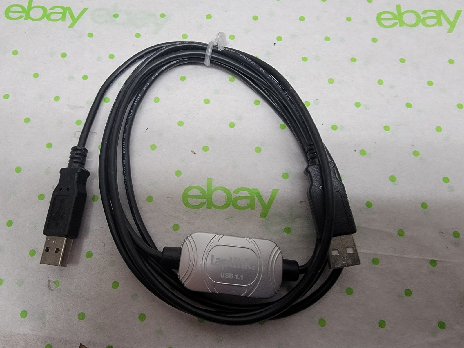 LAPLINK - USB 1.1 Transfer Cable - USB Data Transfer Cable PC to PC