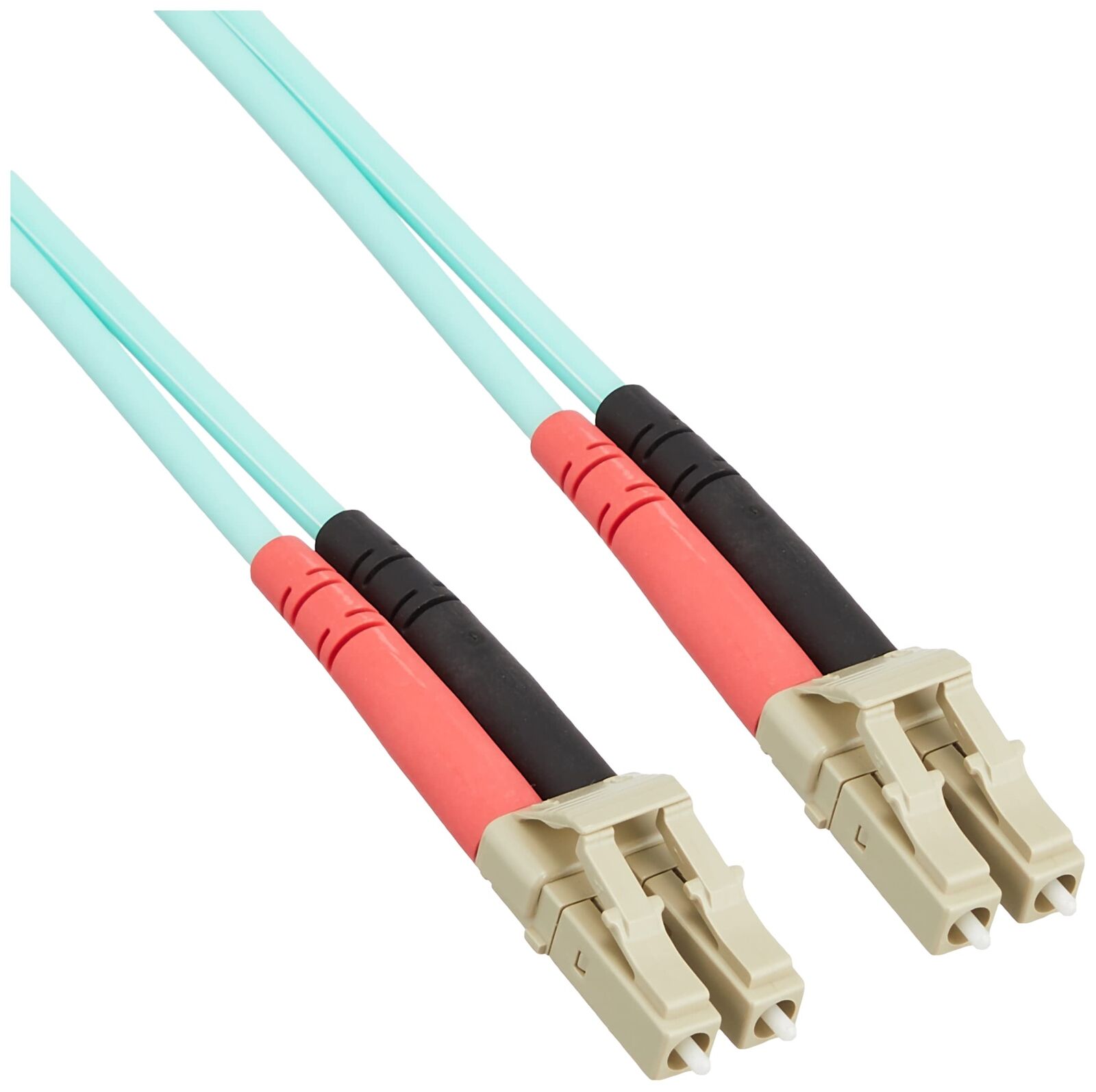 10M 10Gb Aqua Multimode 50/125 Fiber Patch Cable Lc/Lc (UK IMPORT) OFF-ACC NEW