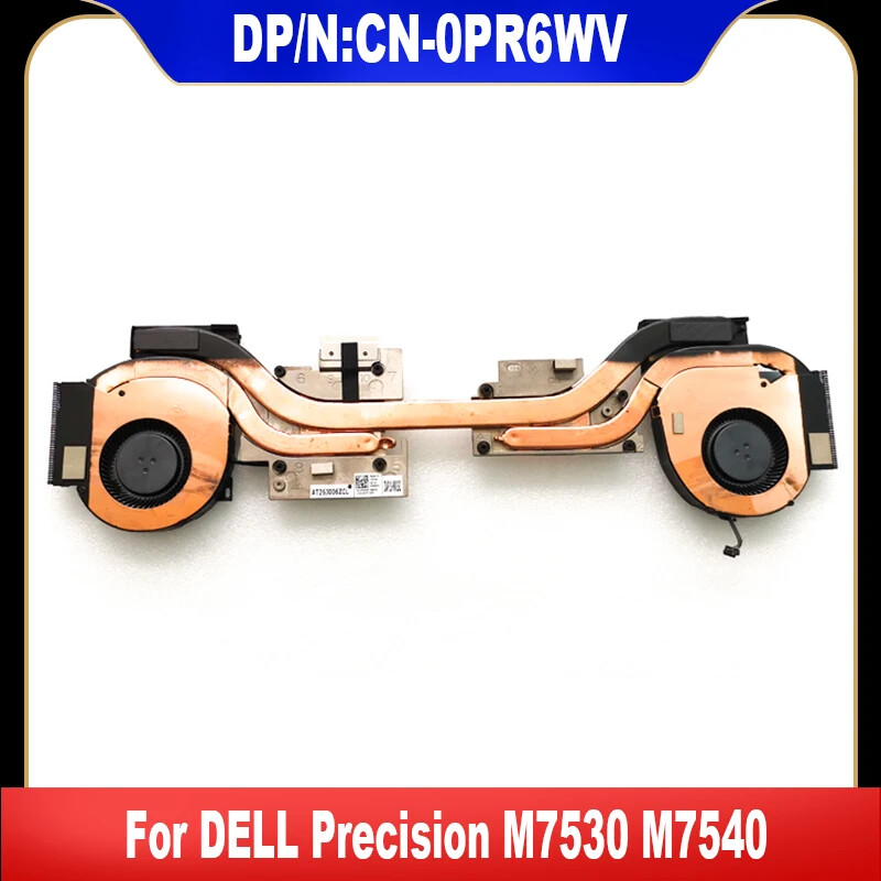 0PR6WV New Original For DELL Precision M7530 M7540 Laptop Cooling Fan Heatsink