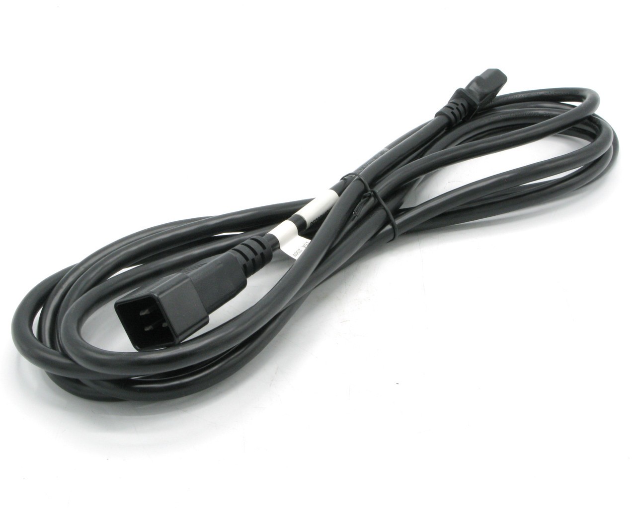 Yung Li E241374 Power Extension Cable, IEC C20 to IEC C13, 10ft