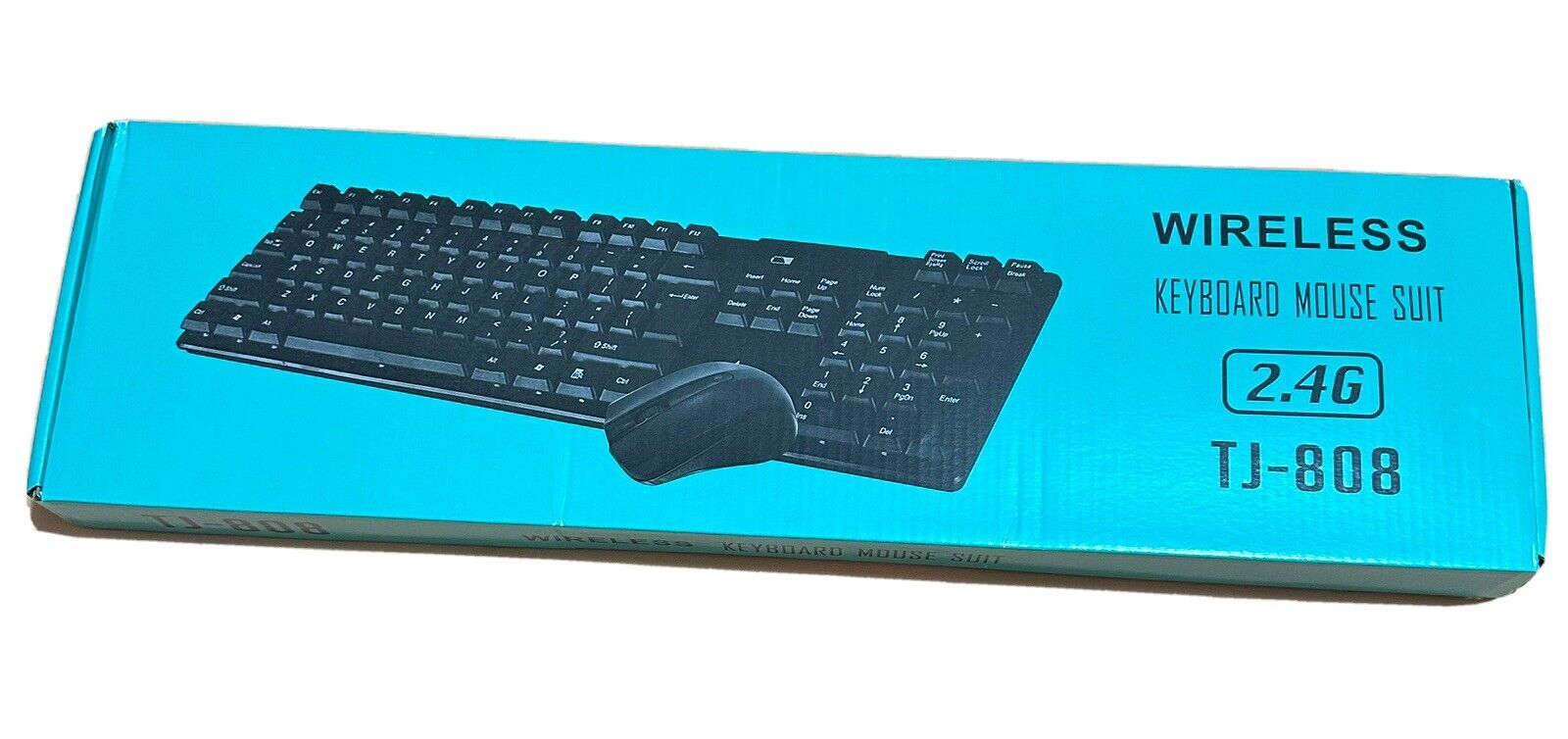 TECLADO Y MOUSE INALAMBRICO,Wireless Standard Keyboard , Mouse Combo Set - Black