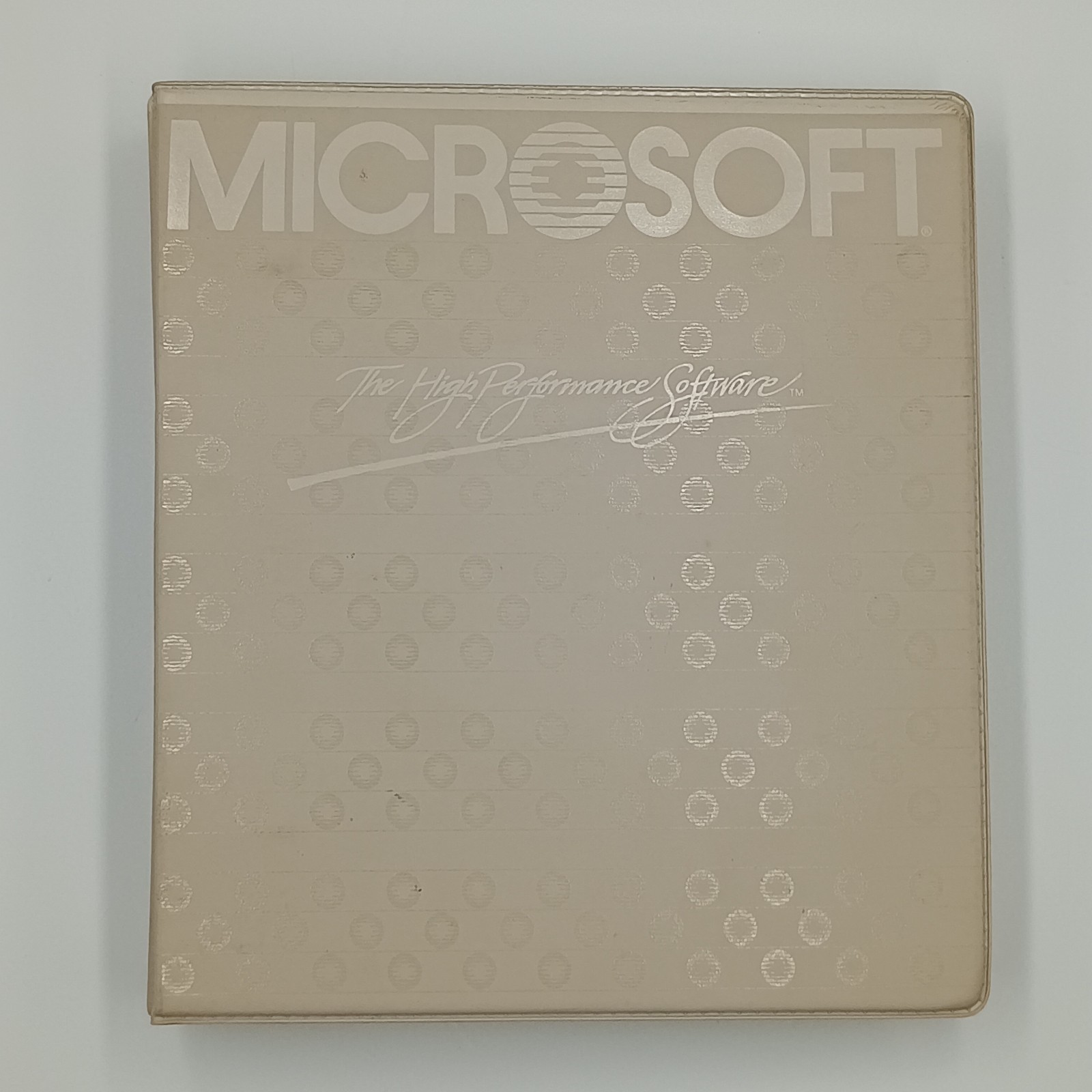Microsoft C Compiler 4.0 Run-Time Library Reference Manual 1986 Vintage