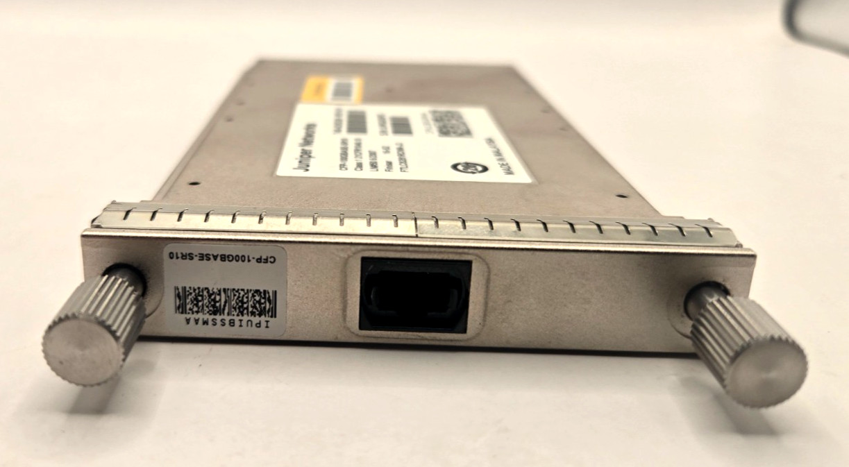 Juniper CFP-100GBASE-SR10 100GbE CFP MMF MPO Transceiver 740-035329 Tested