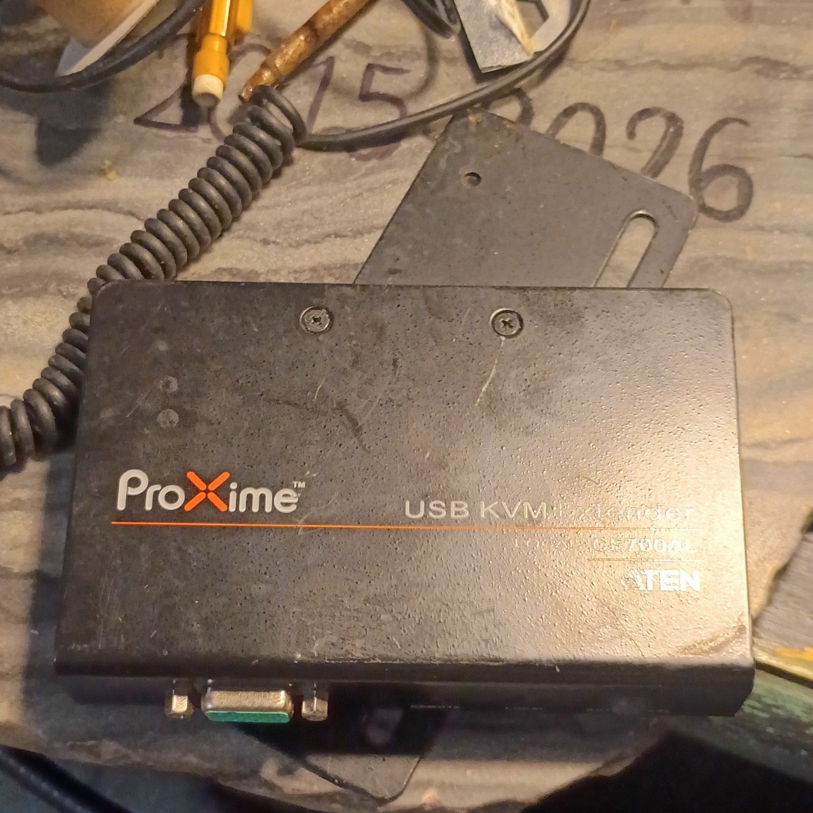ATEN ProXime CE700AL USB/VGA KVM Extender Local Unit 5 ft Powered Black