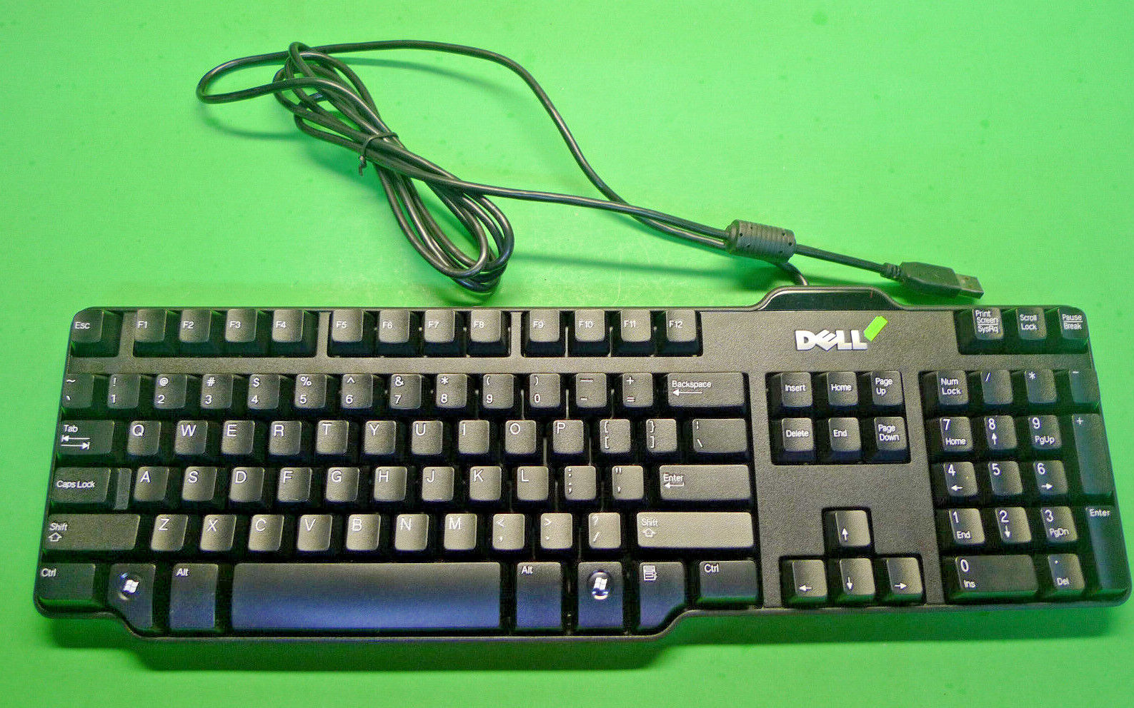 Genuine Dell Wired USB Enhanced Slim SK-8115 Keyboard BLACK DJ331