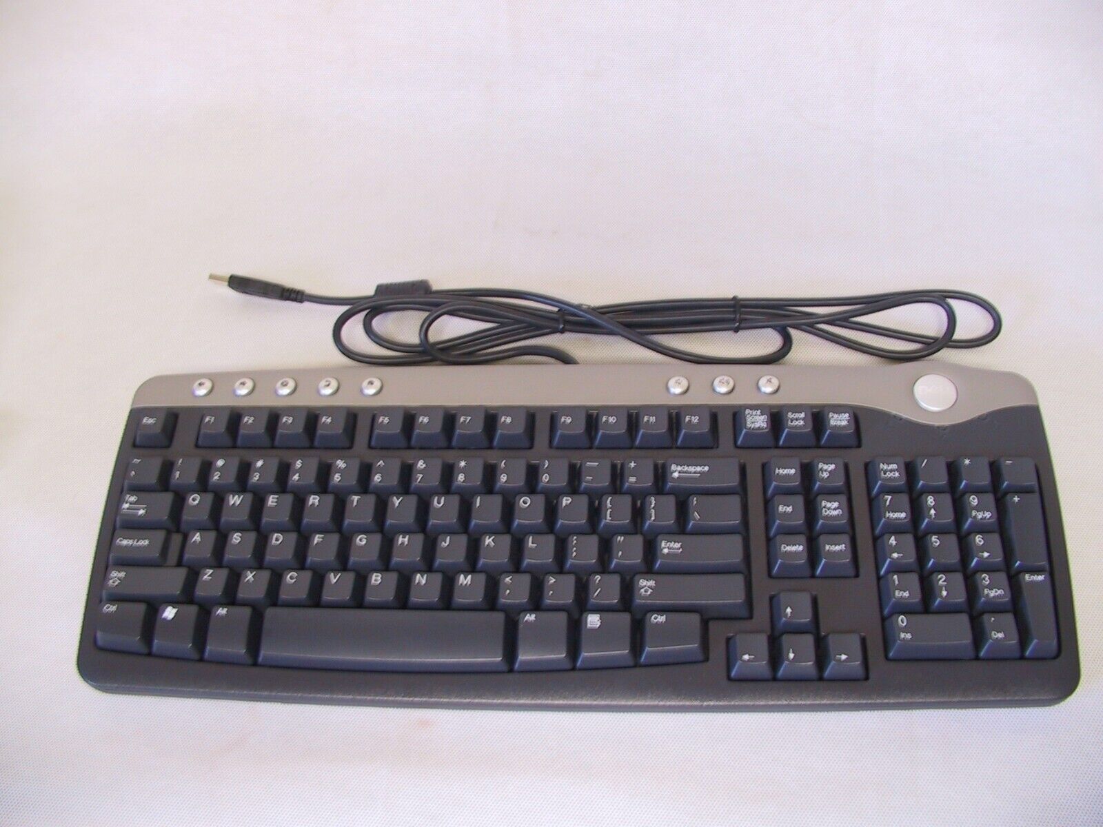GENUINE Dell SK-8125 Enhanced Multimedia USB Hub Wired Keyboards 6W610