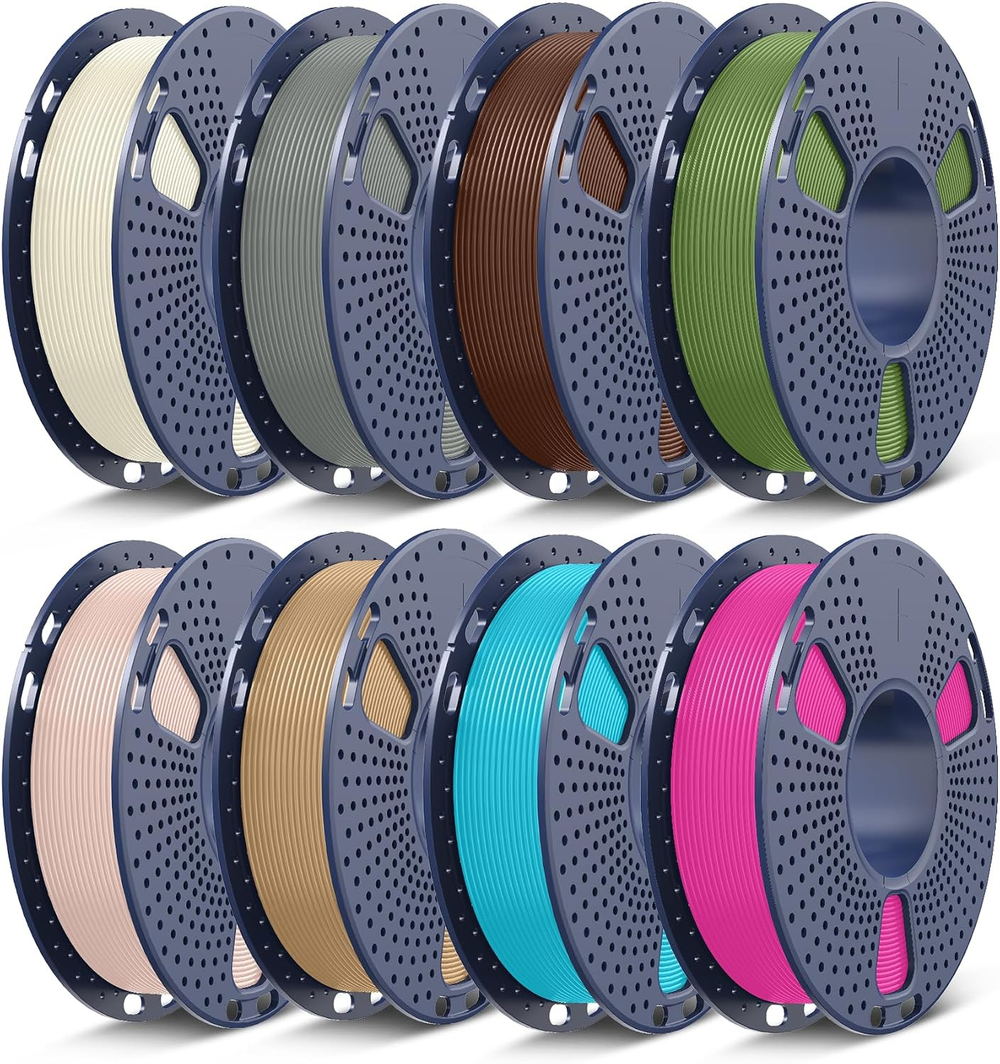 3D Printer Filament Bundle Multicolor PETG Filament 1.75Mm,Individually