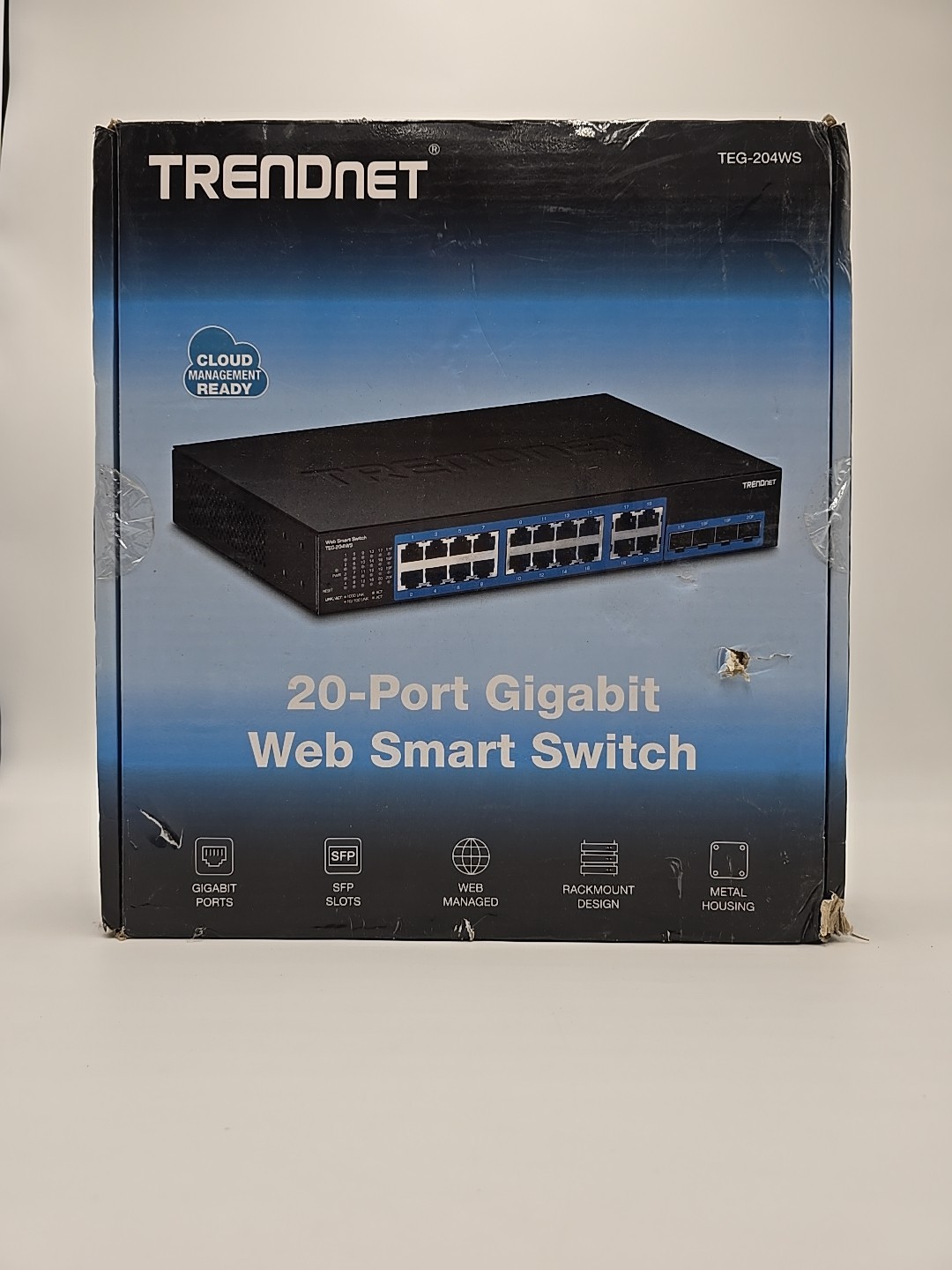 TRENDnet TEG-204WS 20-Port Gigabit Web Smart Switch