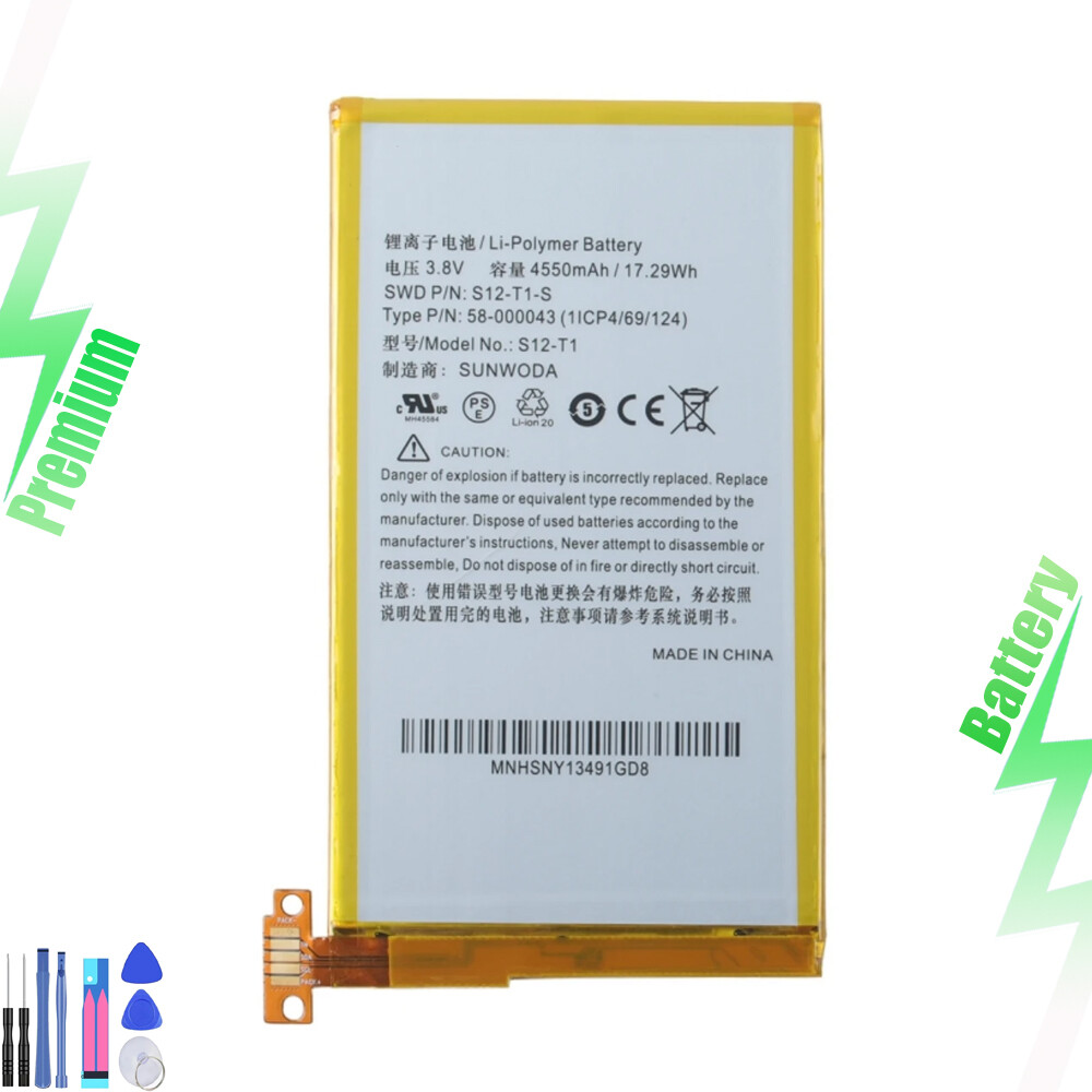 New Battery 58-000043 For Amazon Kindle Fire HDX 7" 3rd Gen Model C9R6QM