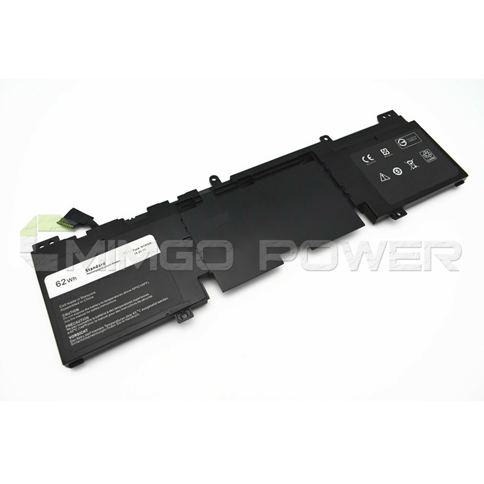 New N1WM4 62Wh Battery for Dell Alienware 13 R1 R2 13.3" ALW13ED-1508 2VMGK