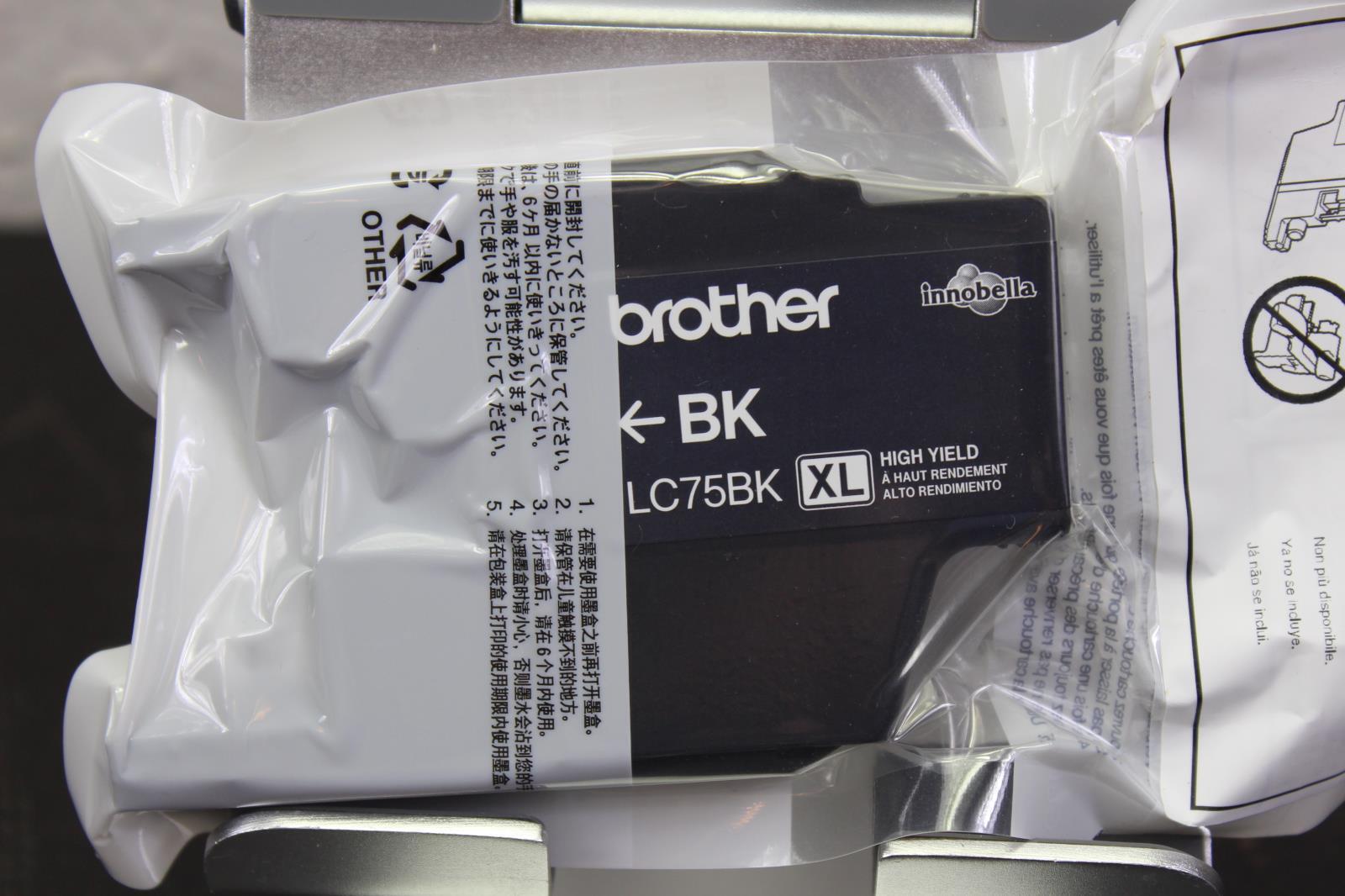 Brother LC75BK XL  Ink Cartridges Ink - Black  Sealed