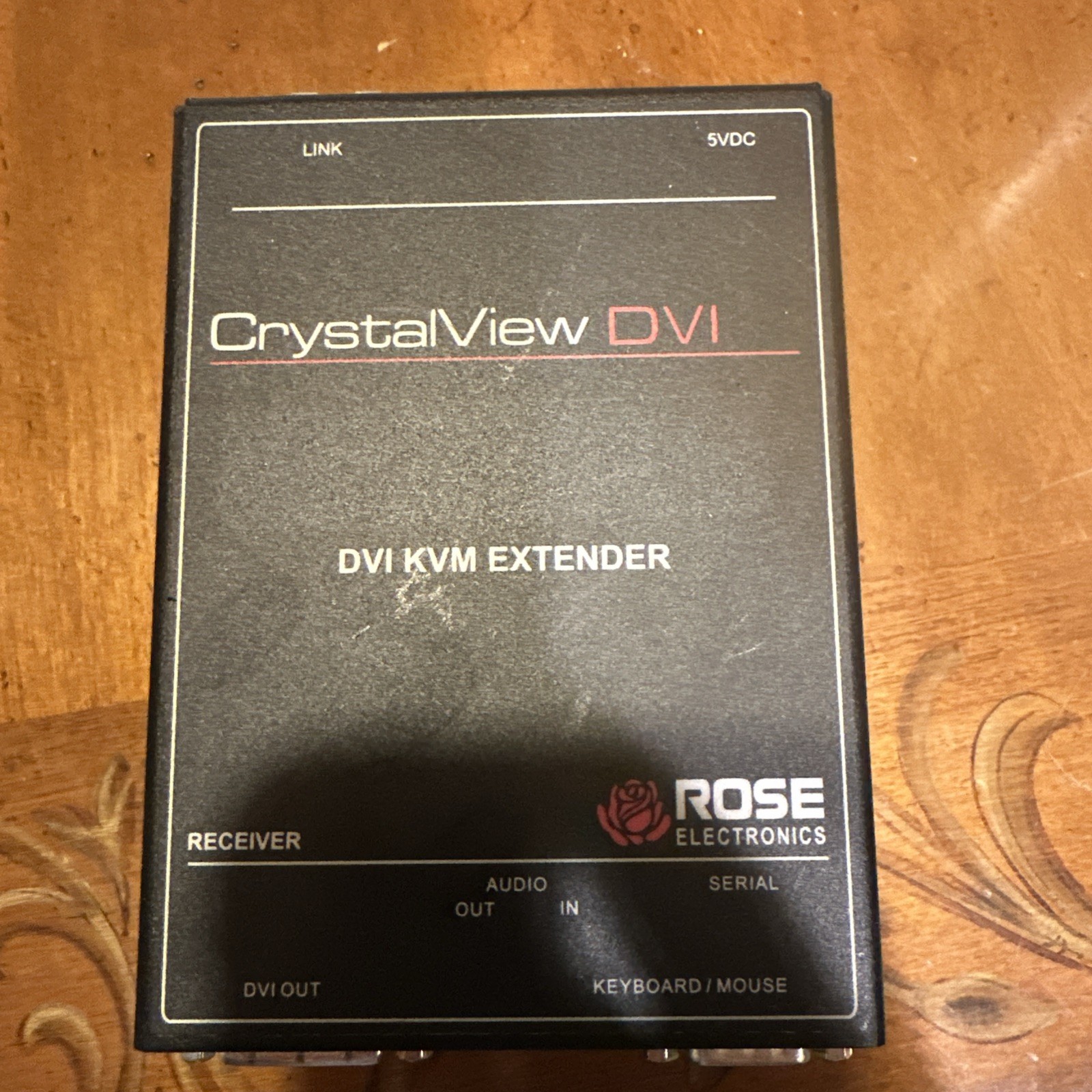 ROSE ELECTRONICS CRYSTAL VIEW DVI KVM EXTENDER