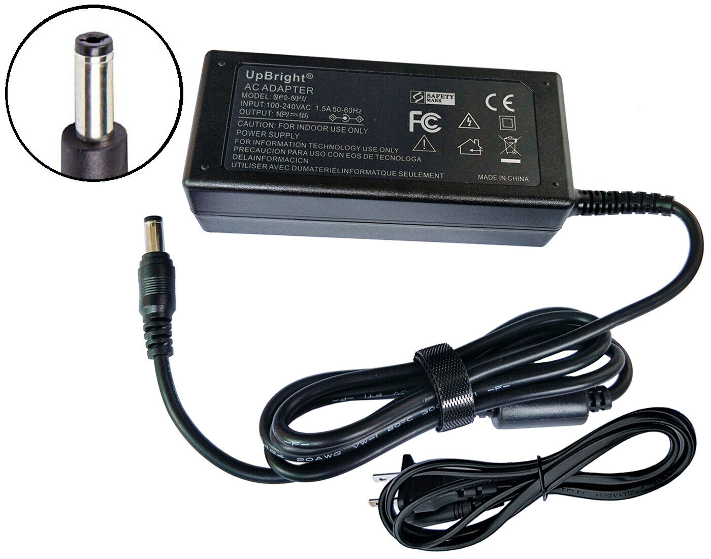 4-Pin or Barrel 12V AC Adapter For Ktec KSAFH1200300T1M2 Switching Power Supply