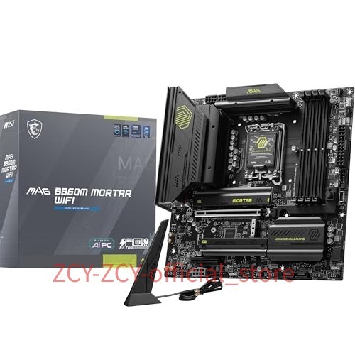 MSI MAG B860M MORTAR WIFI 7 Micro ATX LGA1851  Motherboard