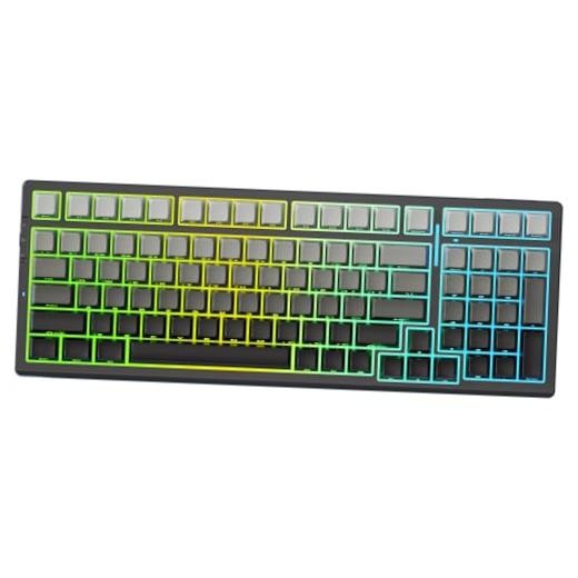 G98 PRO Wireless Mechanical Keyboard, Tri-Mode Connection Gaming Black