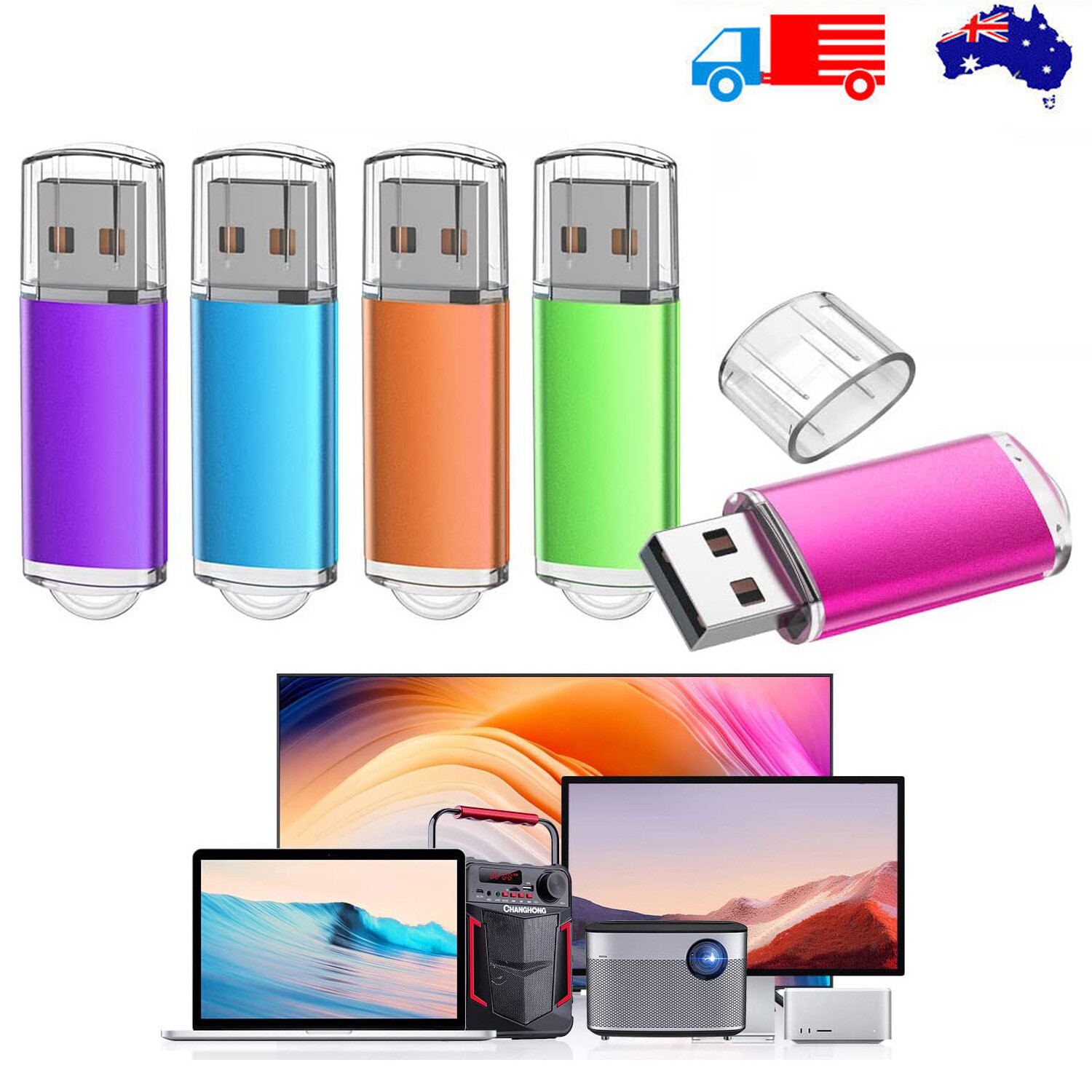 5/10Pack Flash Thumb Drives Memory Stick 1G 2G 4G 8G 16G 32G USB 2.0 Storage