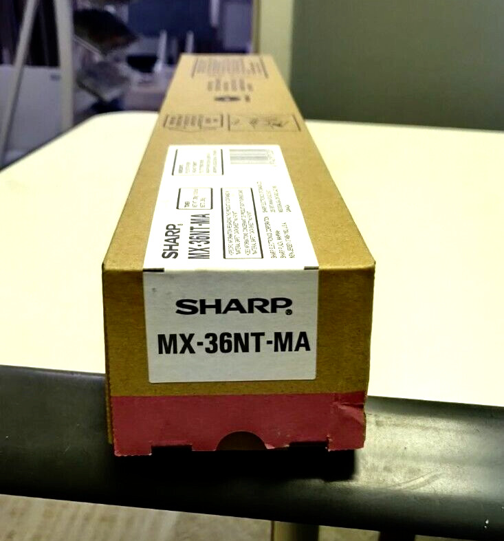 Sharp MX-36NT Toner Cartridge  Magneta  Genuine For MX 2610 2640 3110 3610 3640