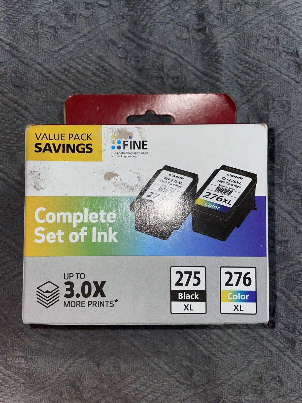 Canon Complete Set of Ink - 275 Black / 276 Color - BRAND NEW