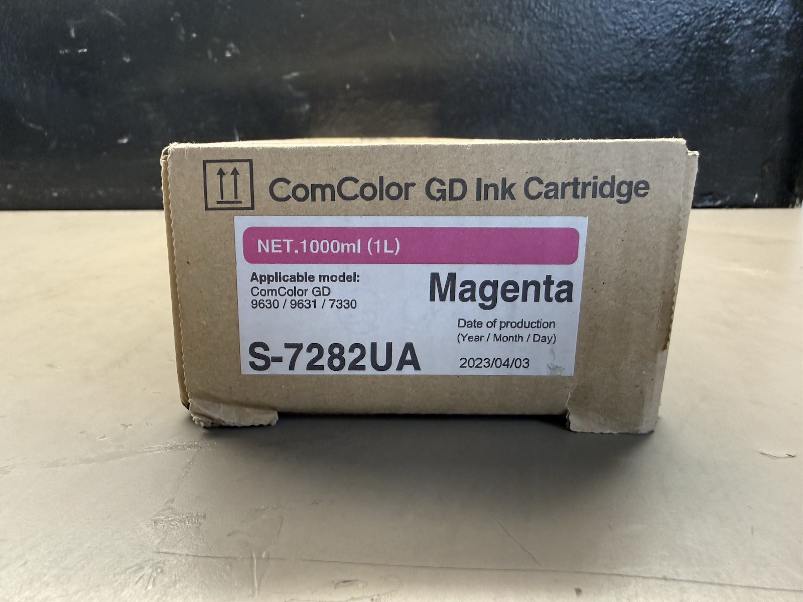 New ComColor GD Ink Genuine S-7282UA Magenta For Riso Comcolor GD9630/9631/7330