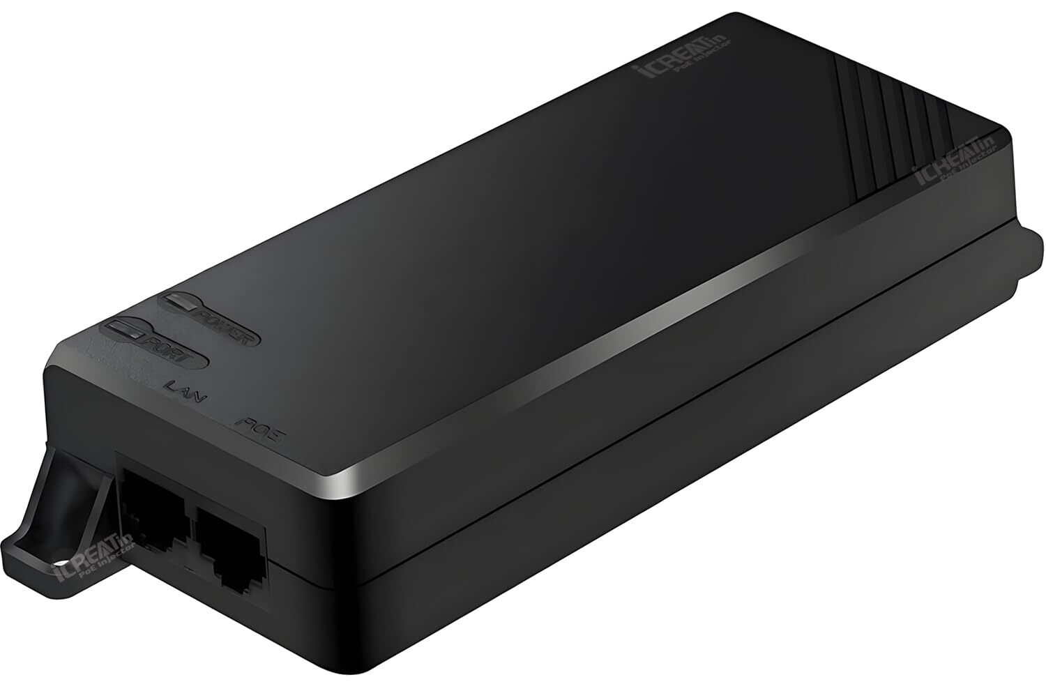 90w Gigabit Ultra Poe++ Injector Adapter Ieee 802.3 Bt /802.3at/ 802.3af Complia