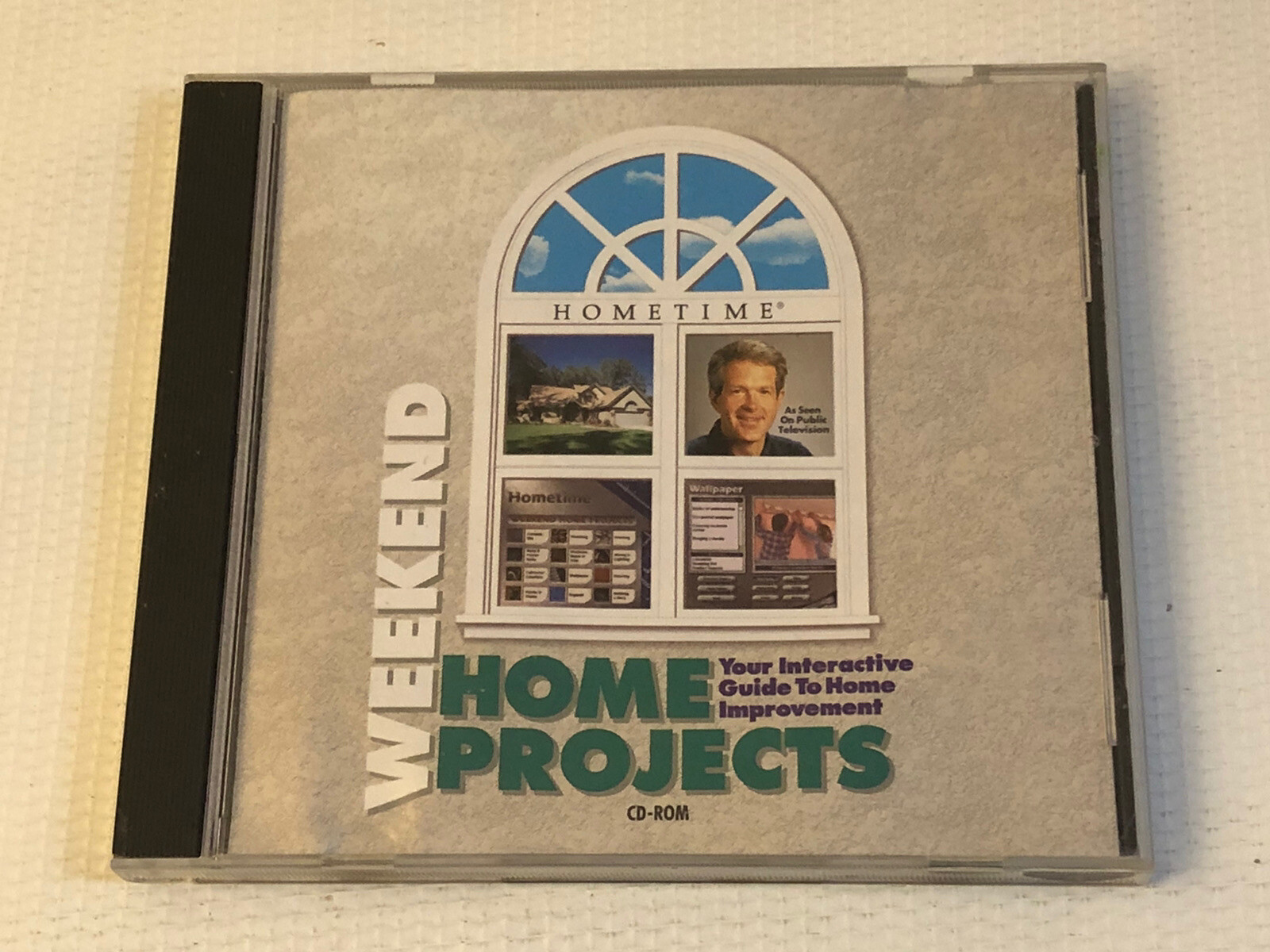 HOMETIME WEEKEND HOME IMPROVEMENT IVI PROJECTS CD ROM Windows 5.0 Dos 3.1 95 98