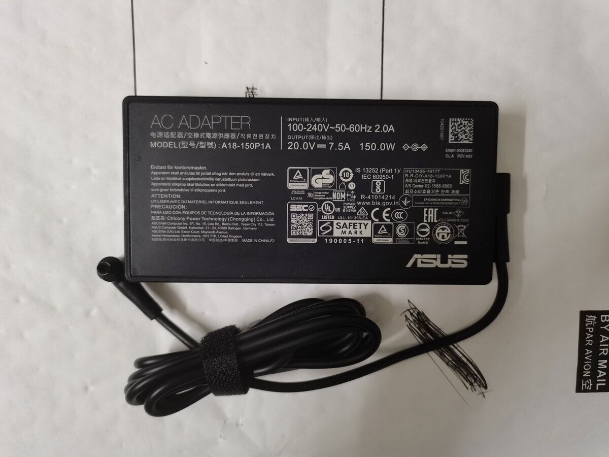 Original 20V 7.5A A18-150P1A For ASUS Creator Q530VJ-I73050 RTX3050 150W Adapter
