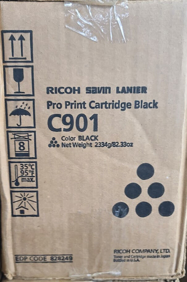 Ricoh Savin Lanier Pro Print Cartridge Black C901 828249