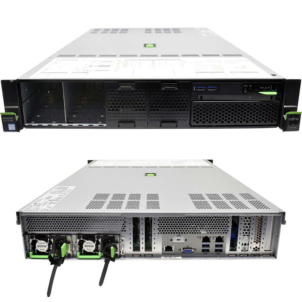 Fujitsu A3C40201904 Primergy RX2520 M4 Server No CPU No RAM 2xHS 8x SFF 520i