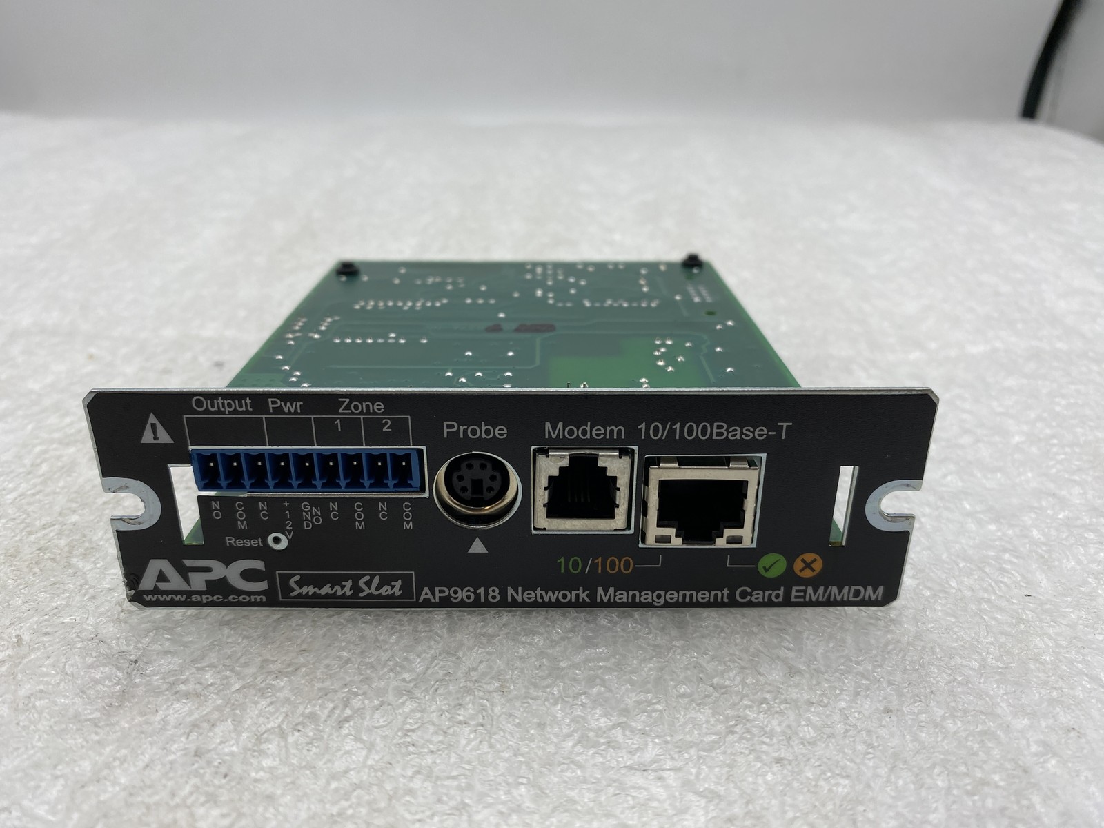APC AP9618 UPS Network Management Card w/ Environmental Monitoring 