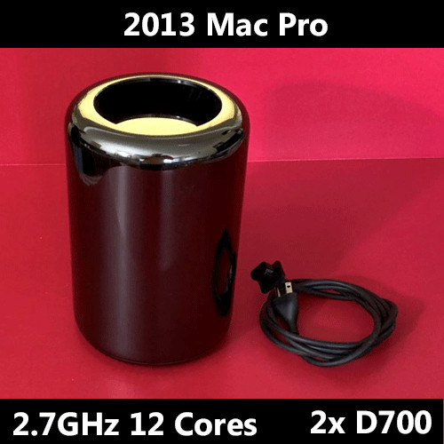 2013 Mac Pro 2.7GHz 12-Cores | Dual AMD D700 | 128GB RAM | 1TB Apple PCIe SSD