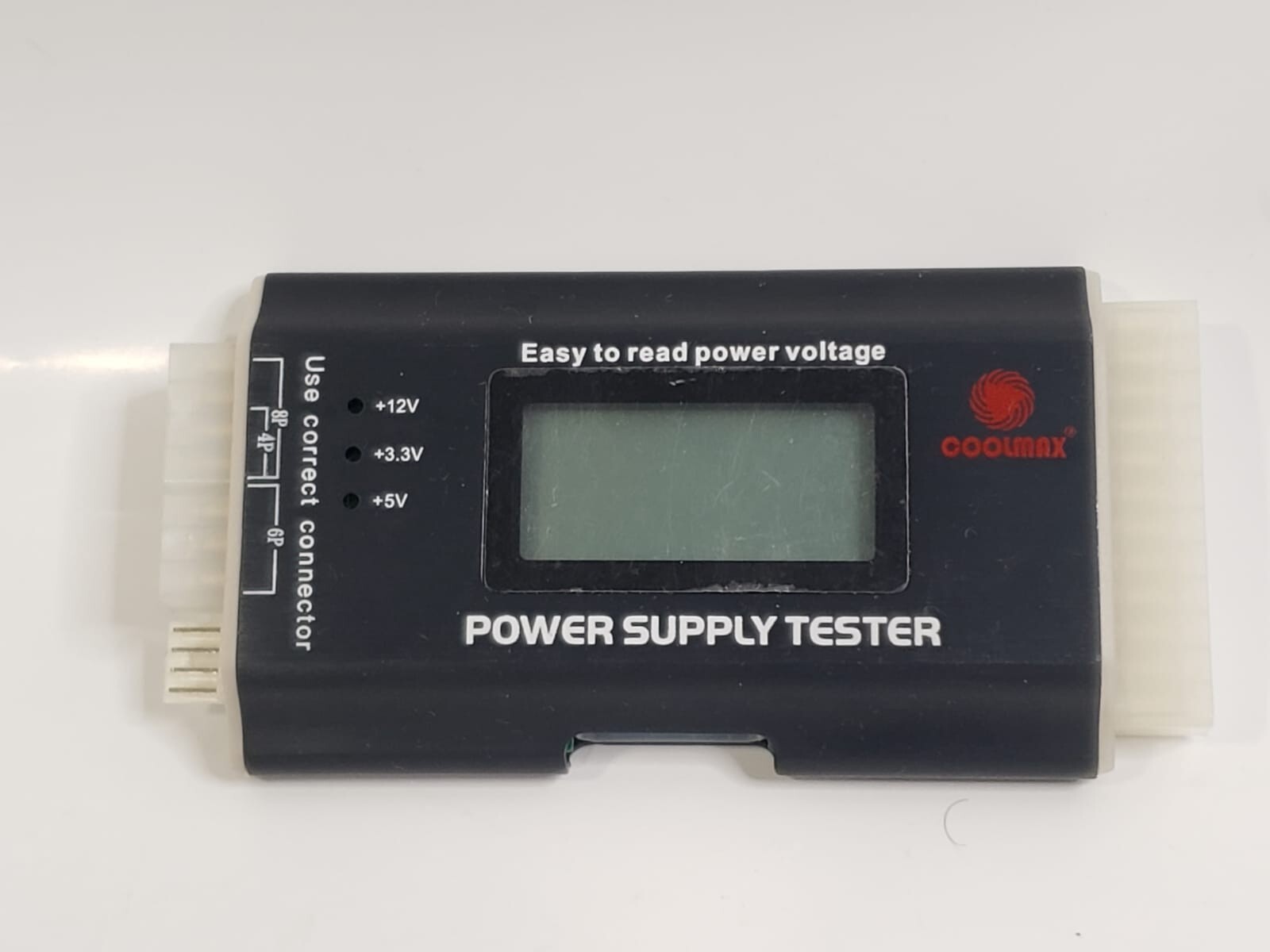 Coolmax LCD Power Supply Tester 24-Pin