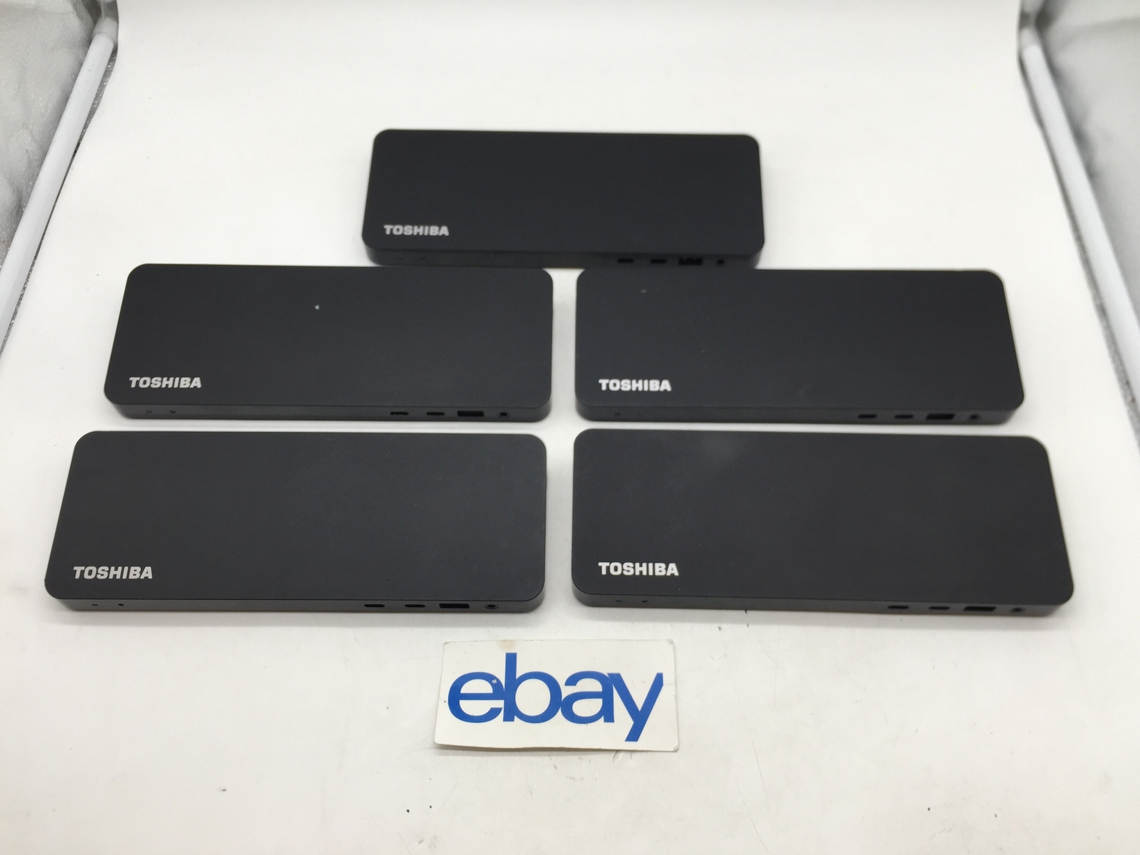 LOT OF 5 Toshiba Thunderbolt 3 Dock PA5281U-1PRP USB 3.0 DockingStation FREE S/H