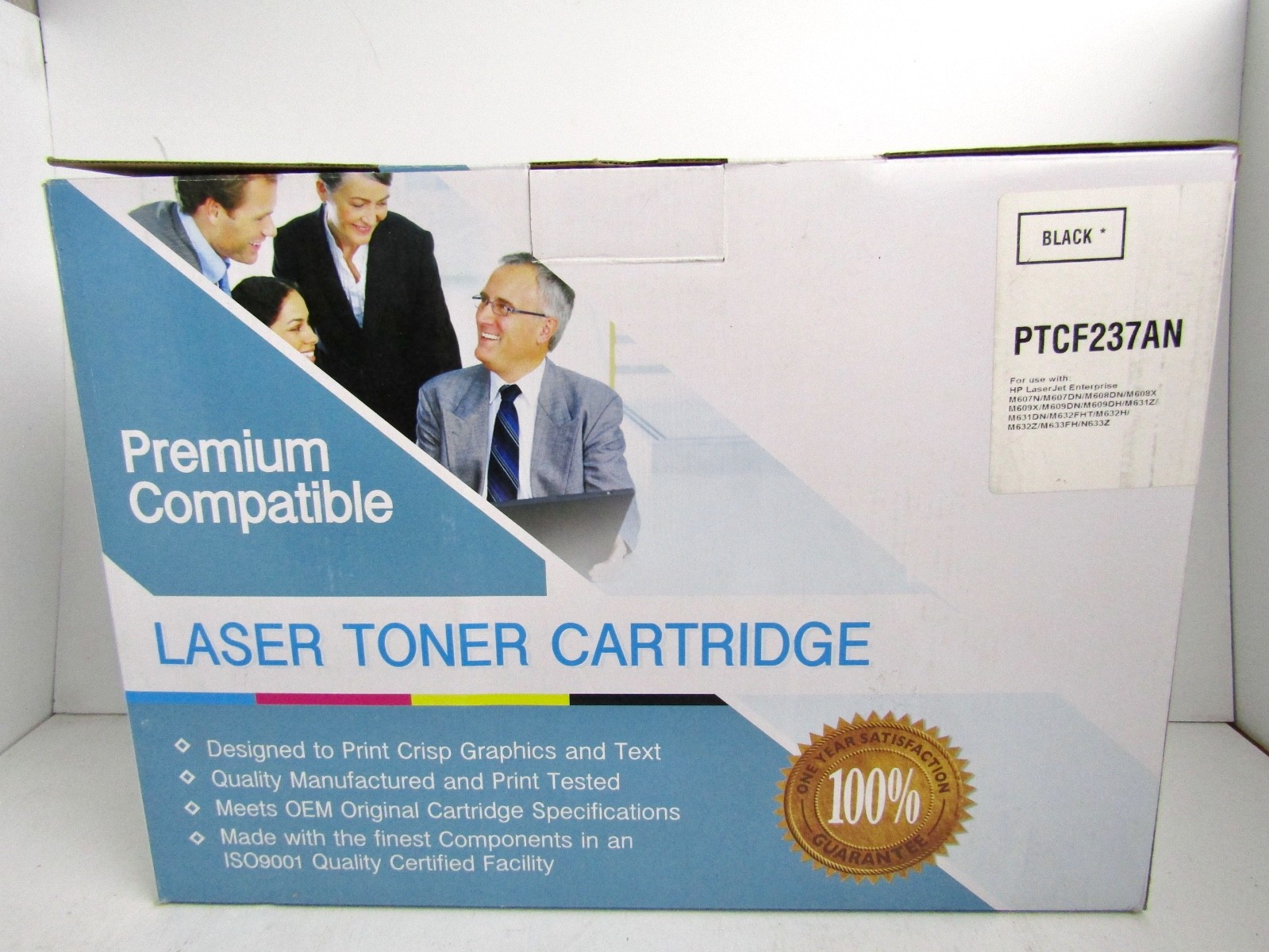 Compatible Toner Cartridge for HP CF237A 37A for M607 M608dn - BLACK - No Return