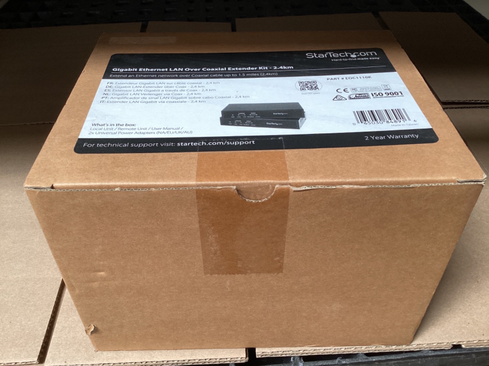 Startech EOC1110k Ethernet Network Extender over Coaxial Cable