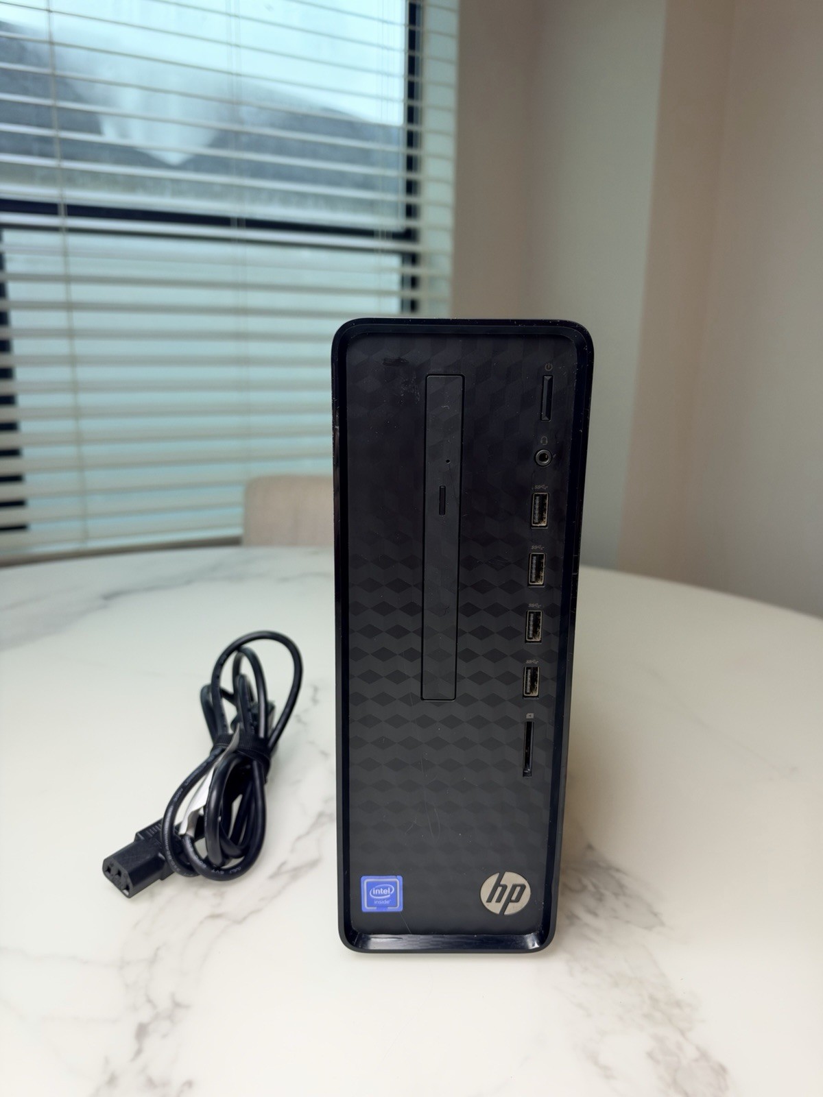 HP Slim Desktop TPC-F125-SF Intel Celeron G5905 3.5GHz 4GB RAM 1TB HDD