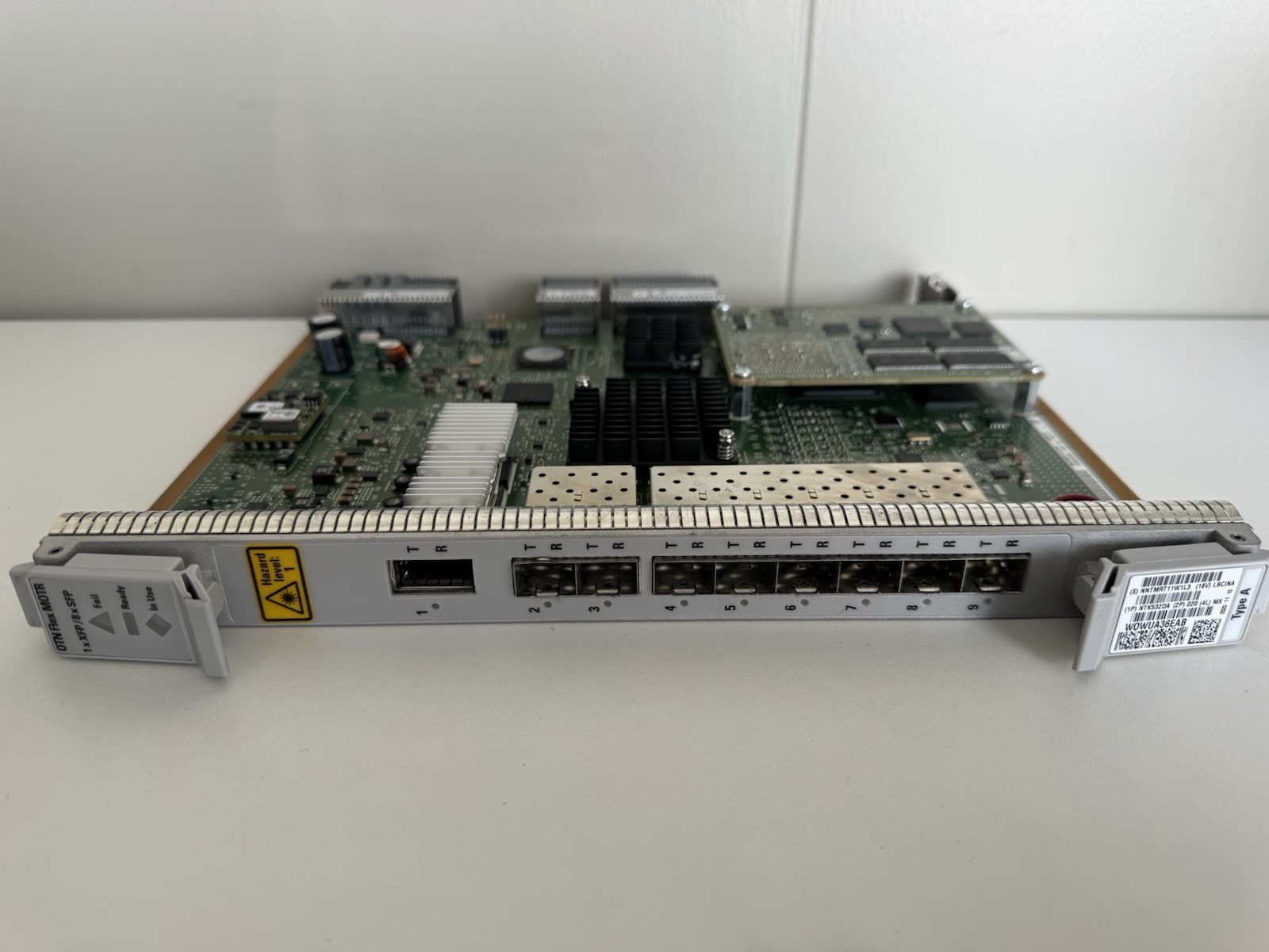 Ciena 6500 OTN Flex MOTR 1x XFP/8x SFP D/S Line Card Module NTK532DA WOWUA36EAB