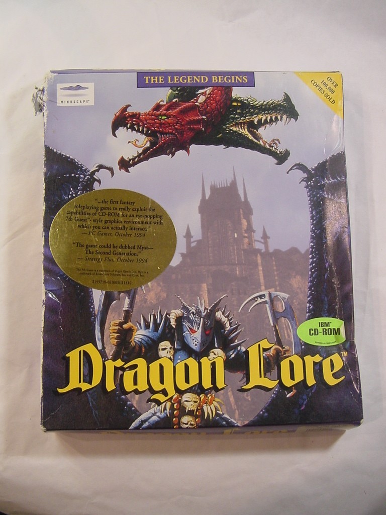 VTG PC GAME - DRAGON LORE CH.1 CD IMB