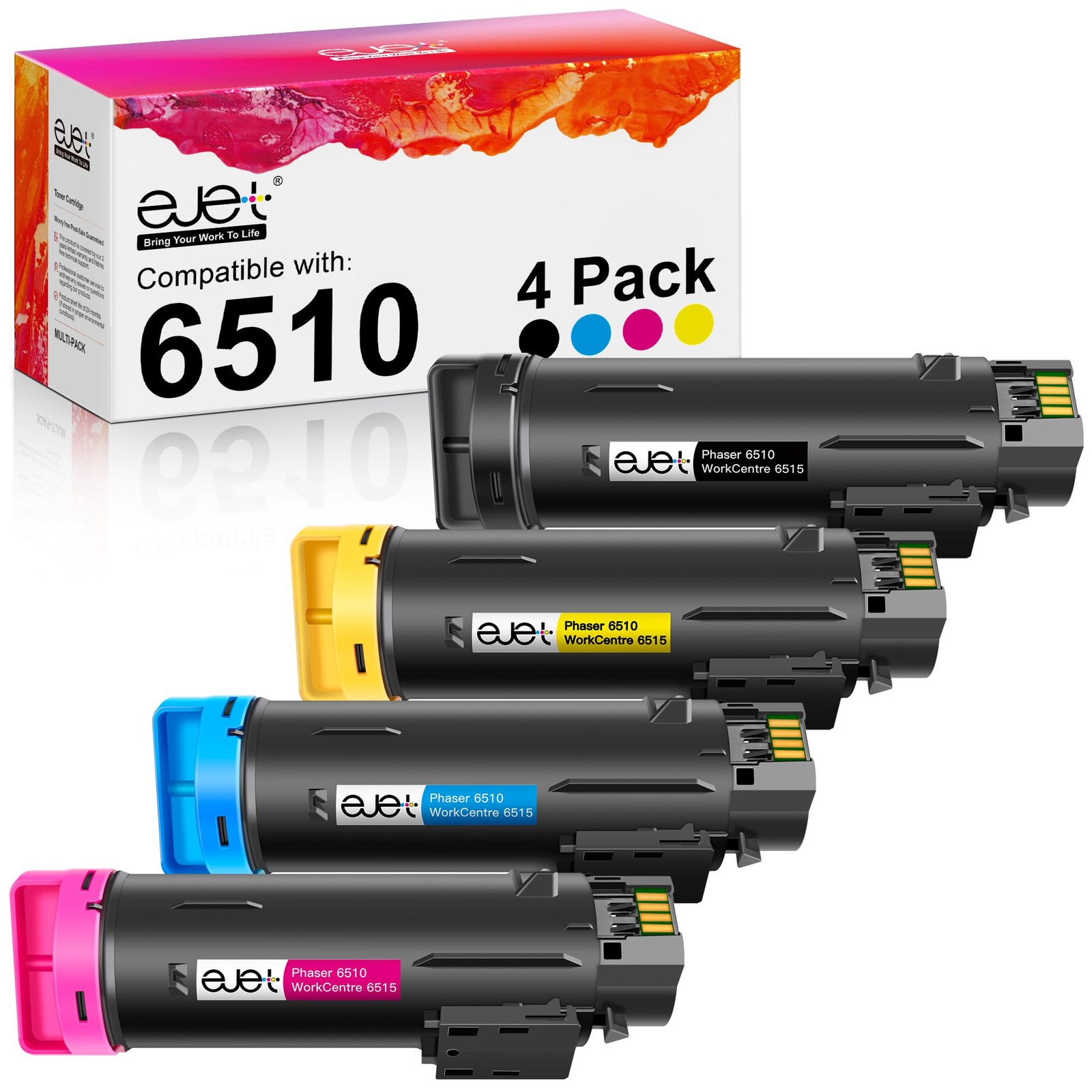 6510 Toner Cartridges for Xerox Phaser 6510 WorkCentre 6515