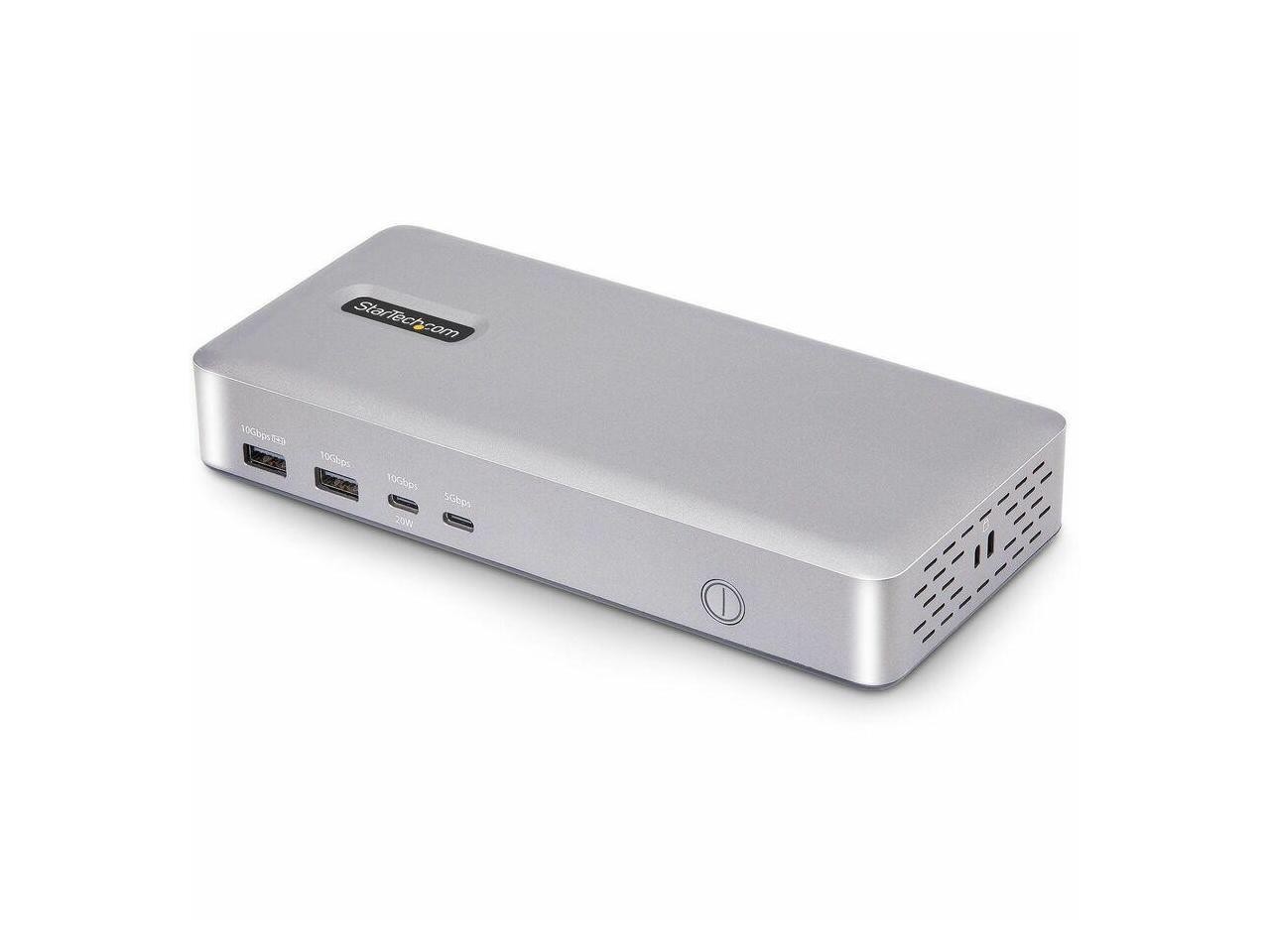 StarTech USB4 Docking Station - USB-C 40Gbps - Dual Video HDMI - 6x USB - 2.5 Gb